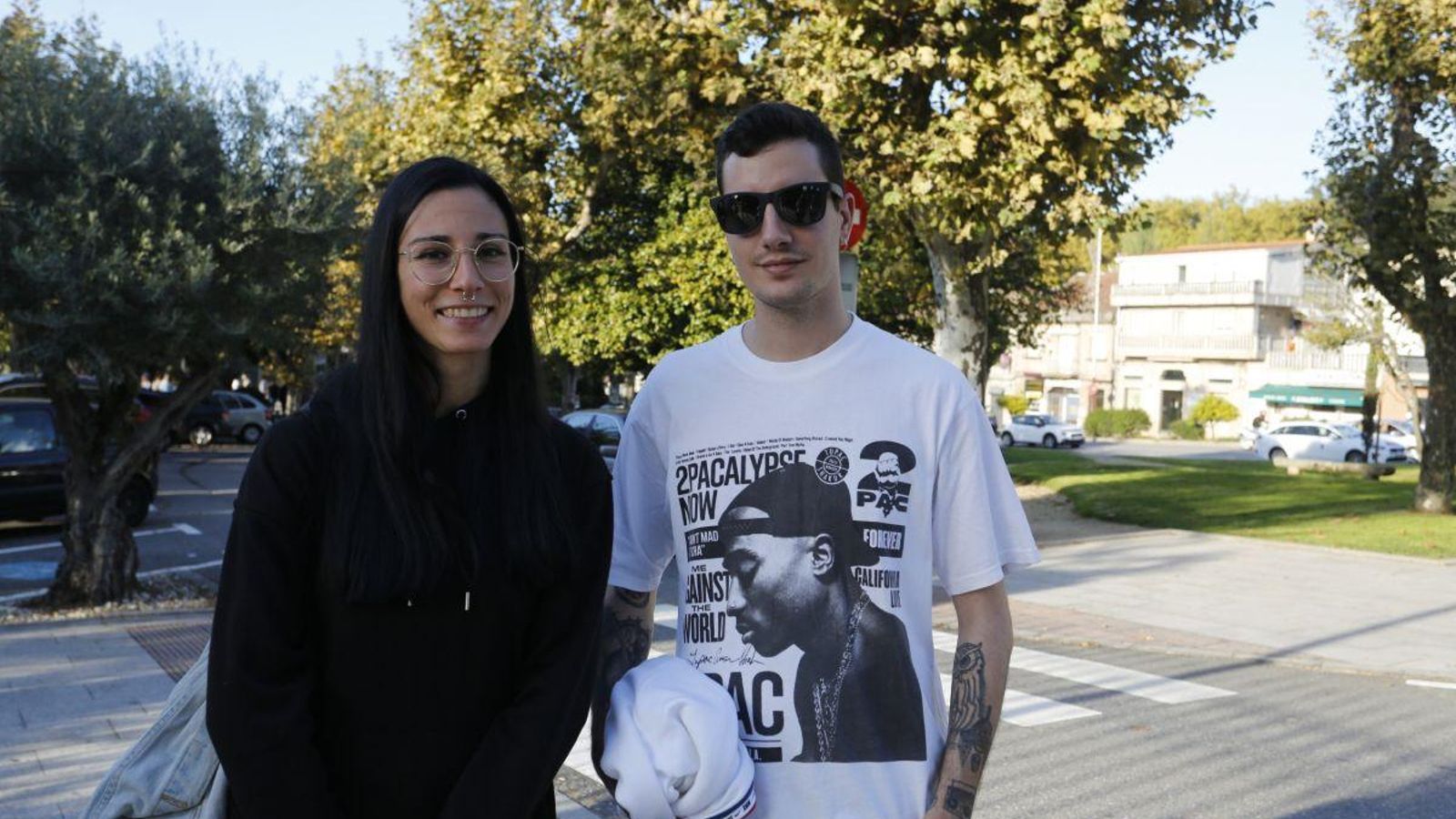 Lucía Comesaña y Rubén Filgueira.