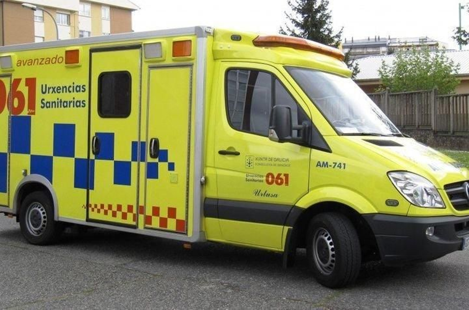 Ambulacia del 061.
