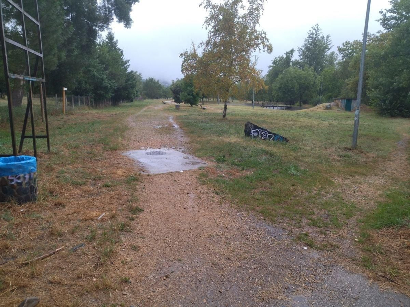 Espacio de O Salgueiral que el Concello plantea recuperar para la población.