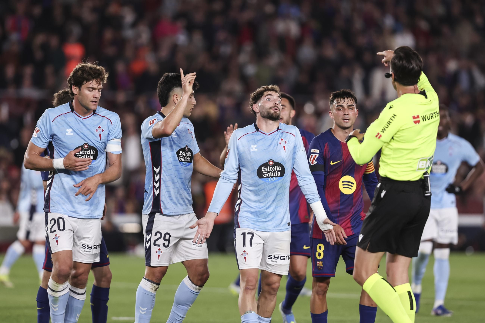 Galería | El partido entre Barcelona y Celta, en imágenes