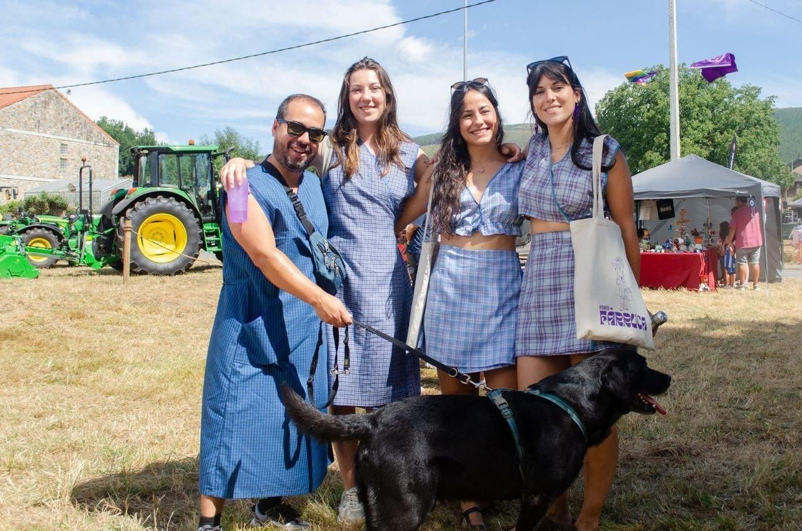 María, Argantel, Xana y Xavi.