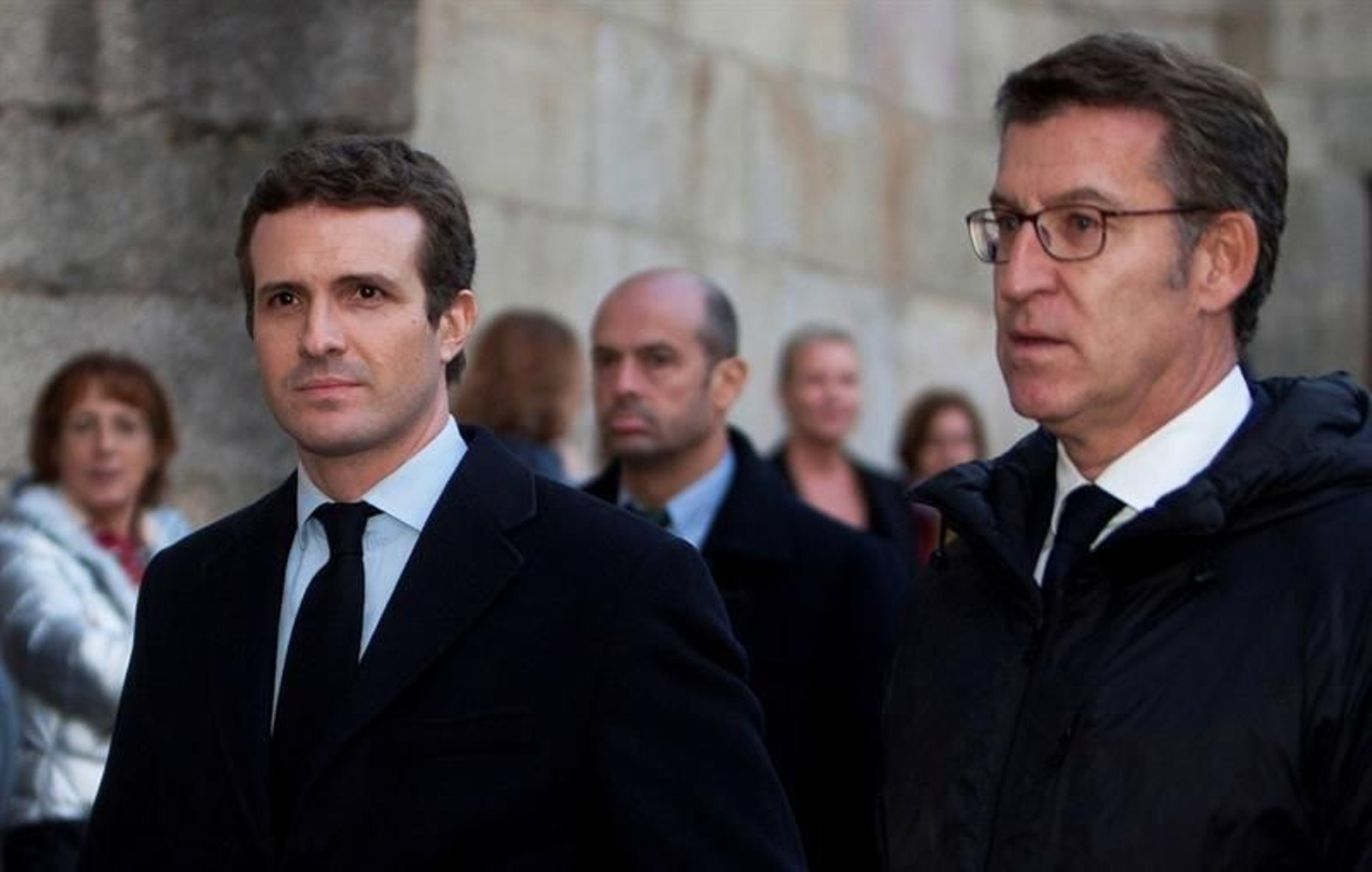 Funeral por el padre de Mariano Rajoy