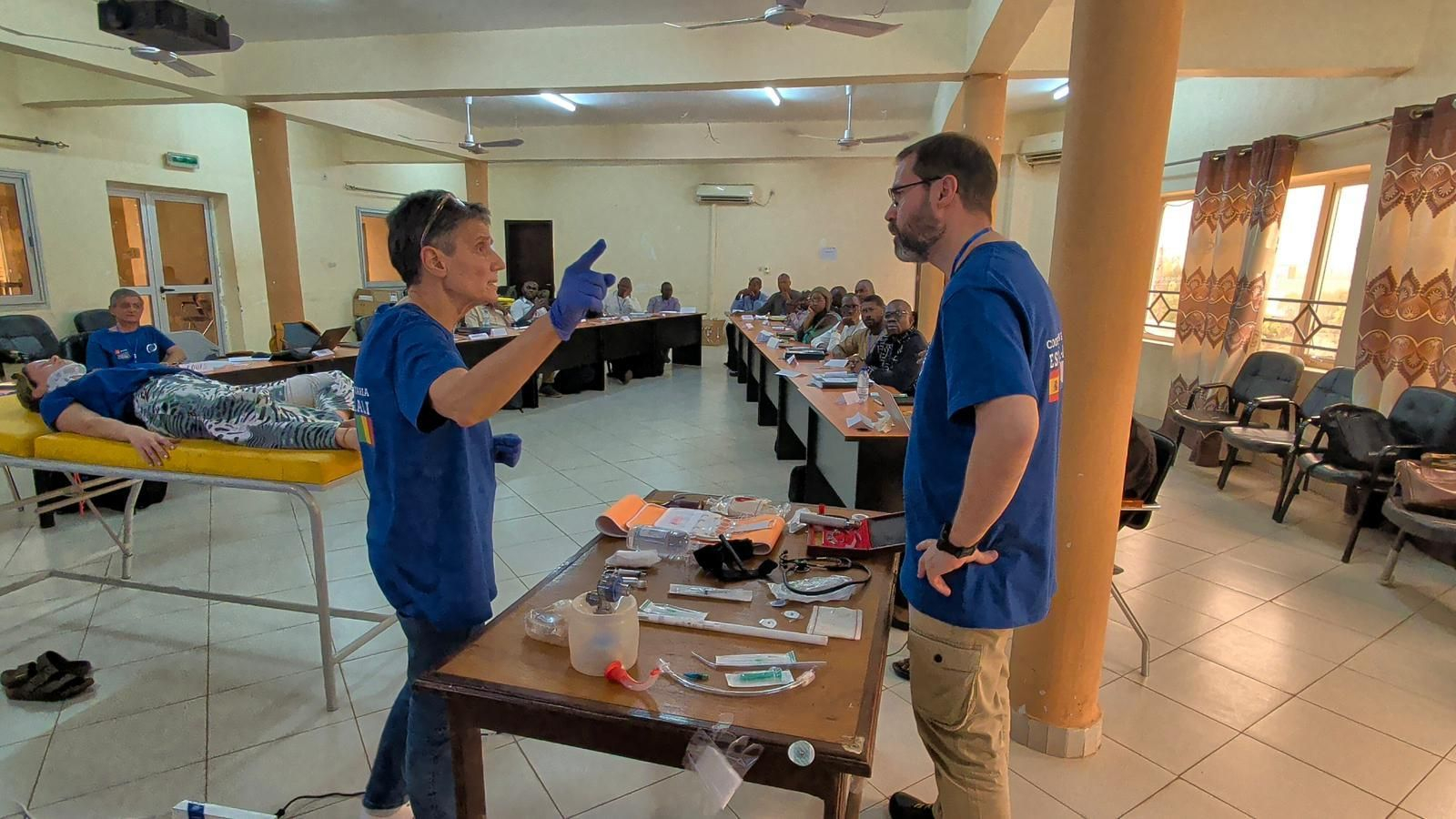 Ana Pastor en Malí.