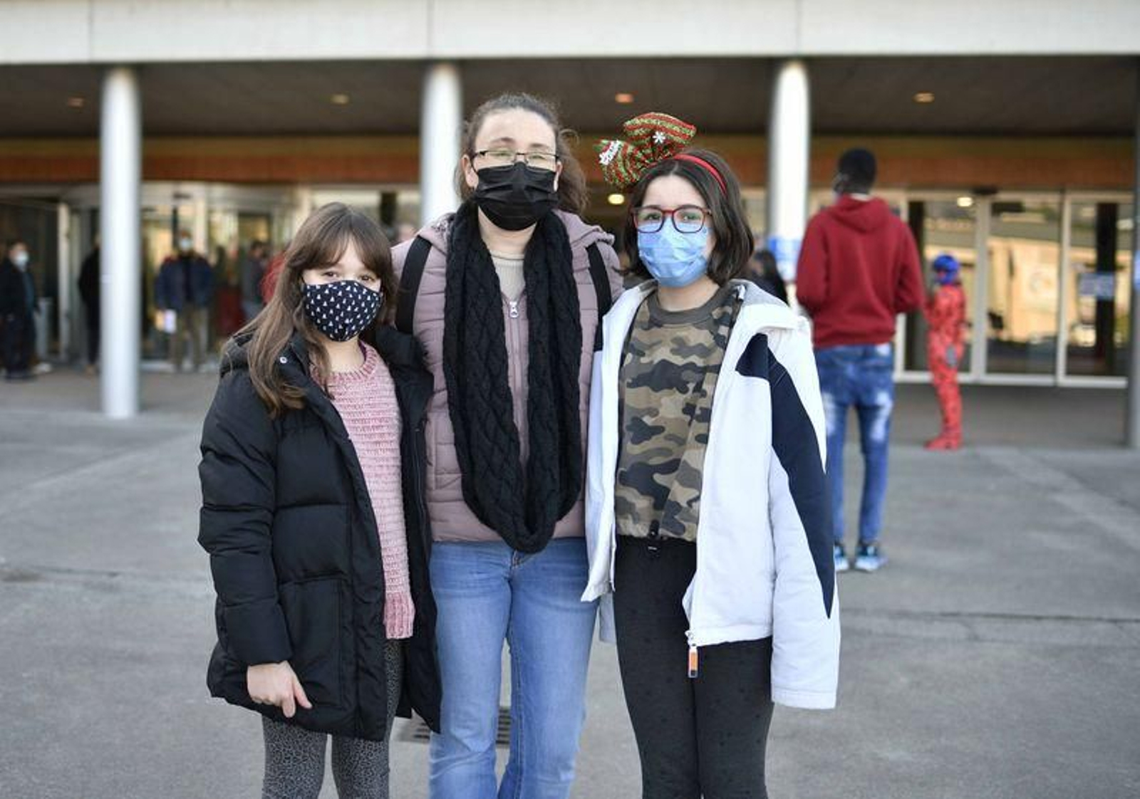 Primera jornada de la vacunación infantil en Expourense // FOTO: XESÚS FARIÑAS