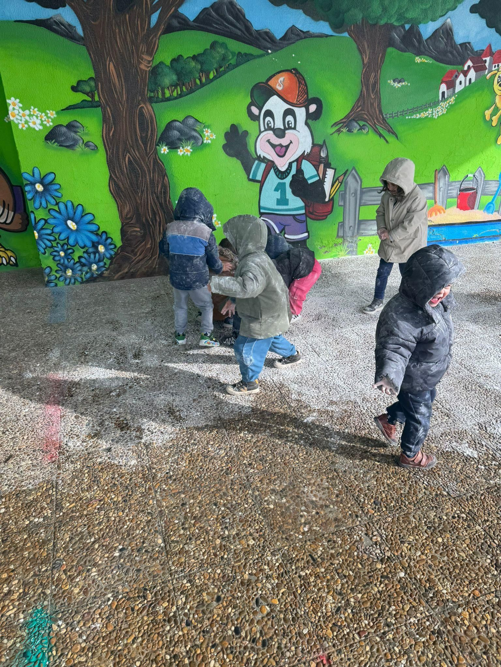 O Entroido no colexio de Sarreaus