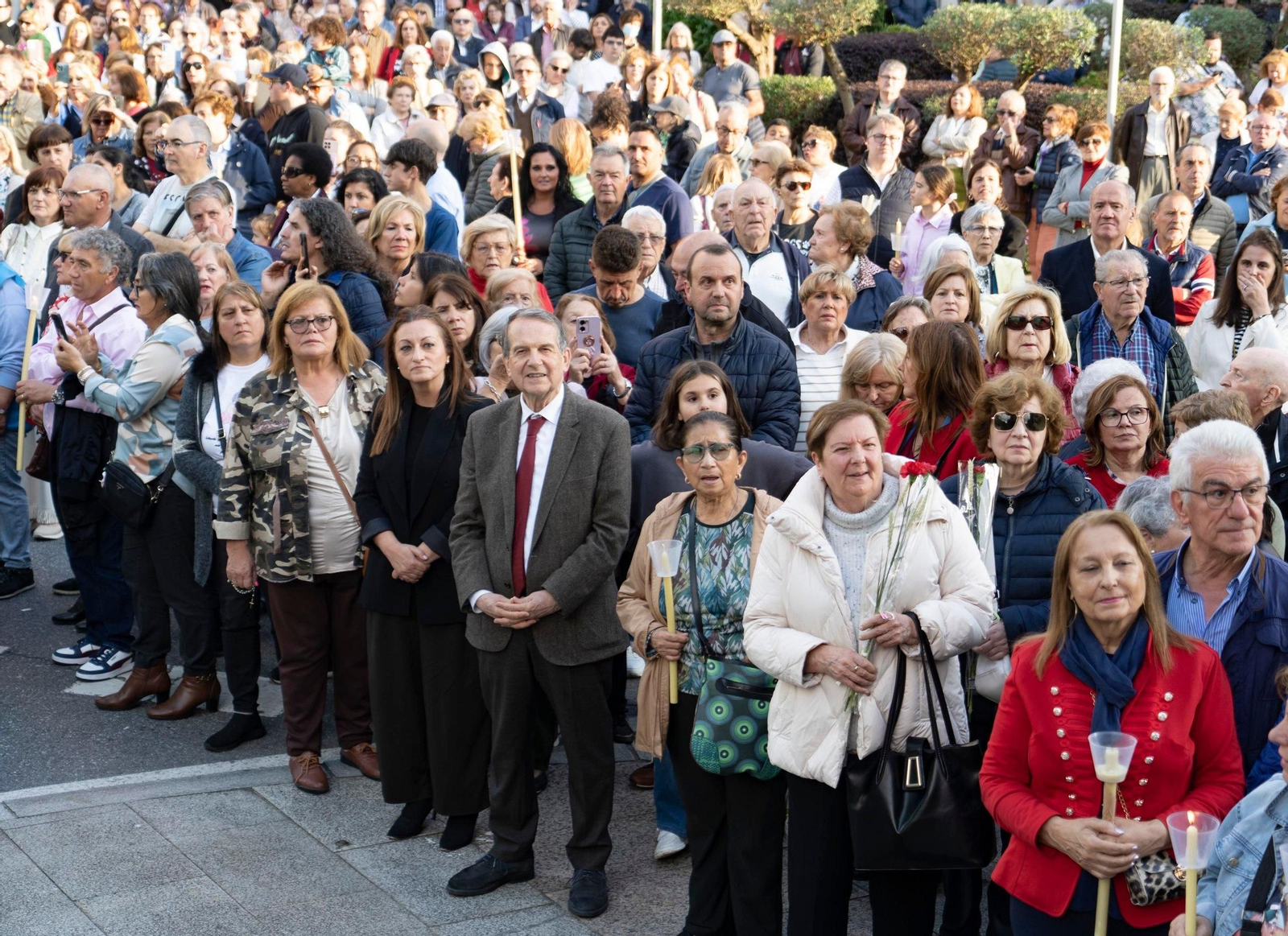 Galería | La devoción recorre las calles de Vigo por la Virgen de Fátima