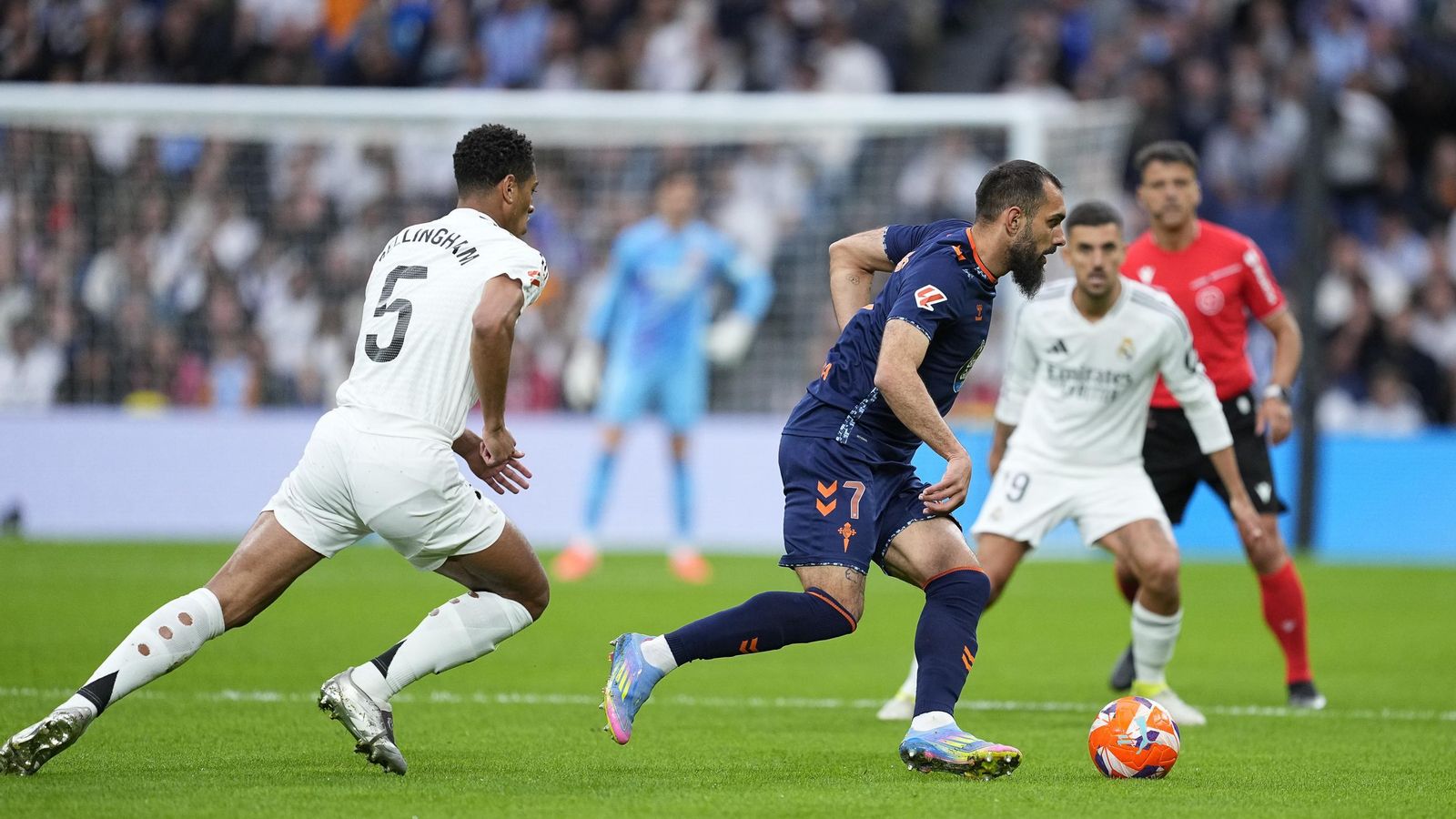 Galería | Partido entre el Real Madrid y el Celta en el Bernabéu