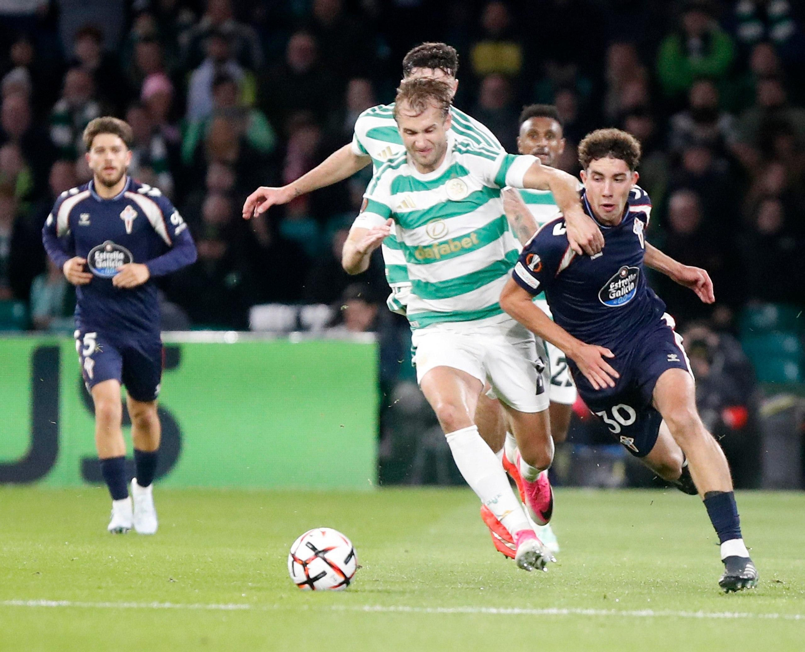 Galería | Celta y Celtic se miden en Glasgow