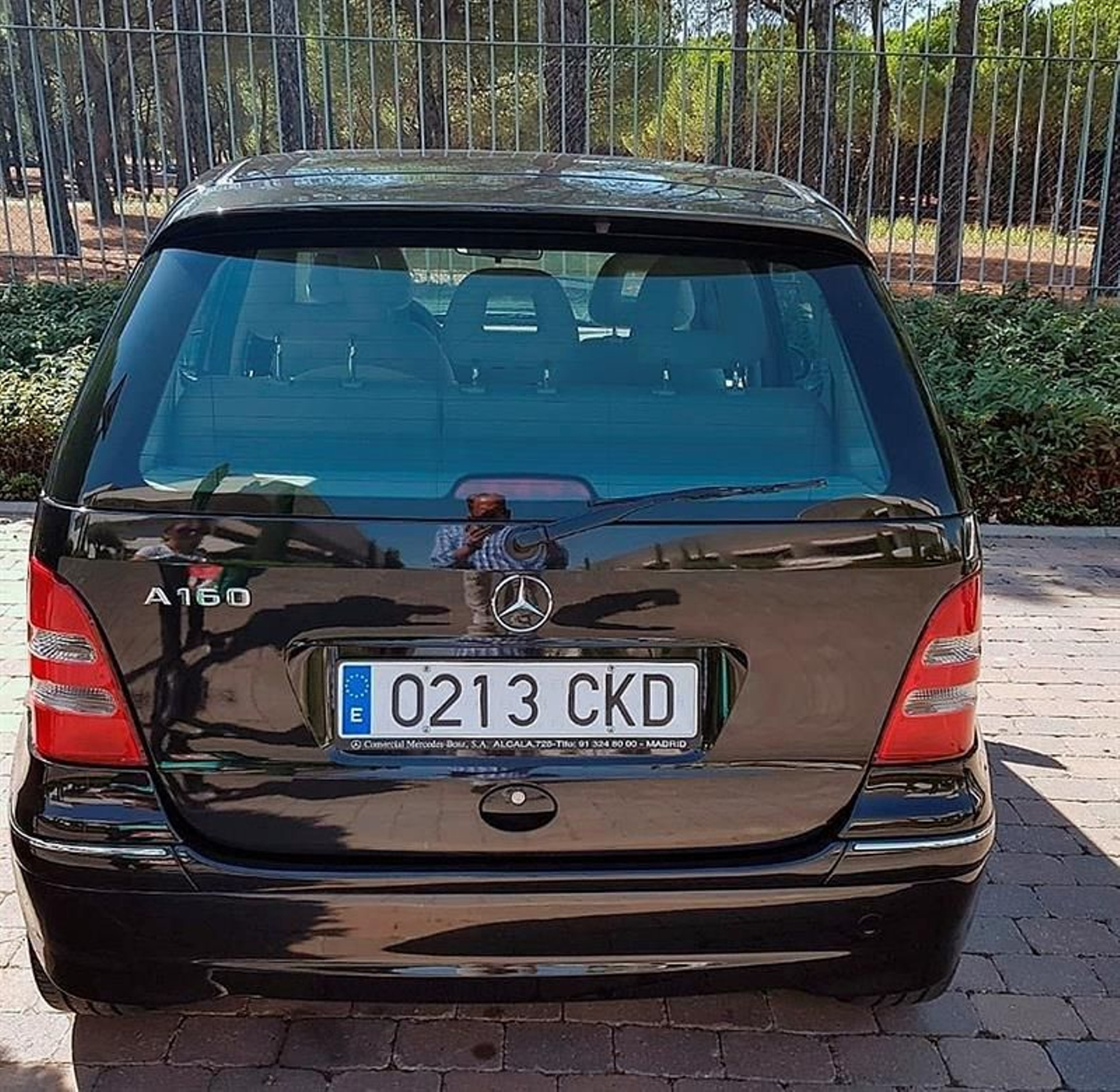 El vehículo de Blanca Fernández Ochoa.