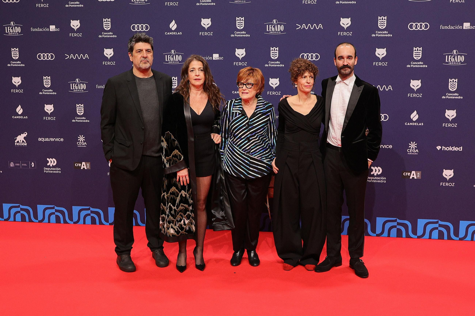 Galería | La alfombra roja de los Premios Feroz 2026 en Pontevedra