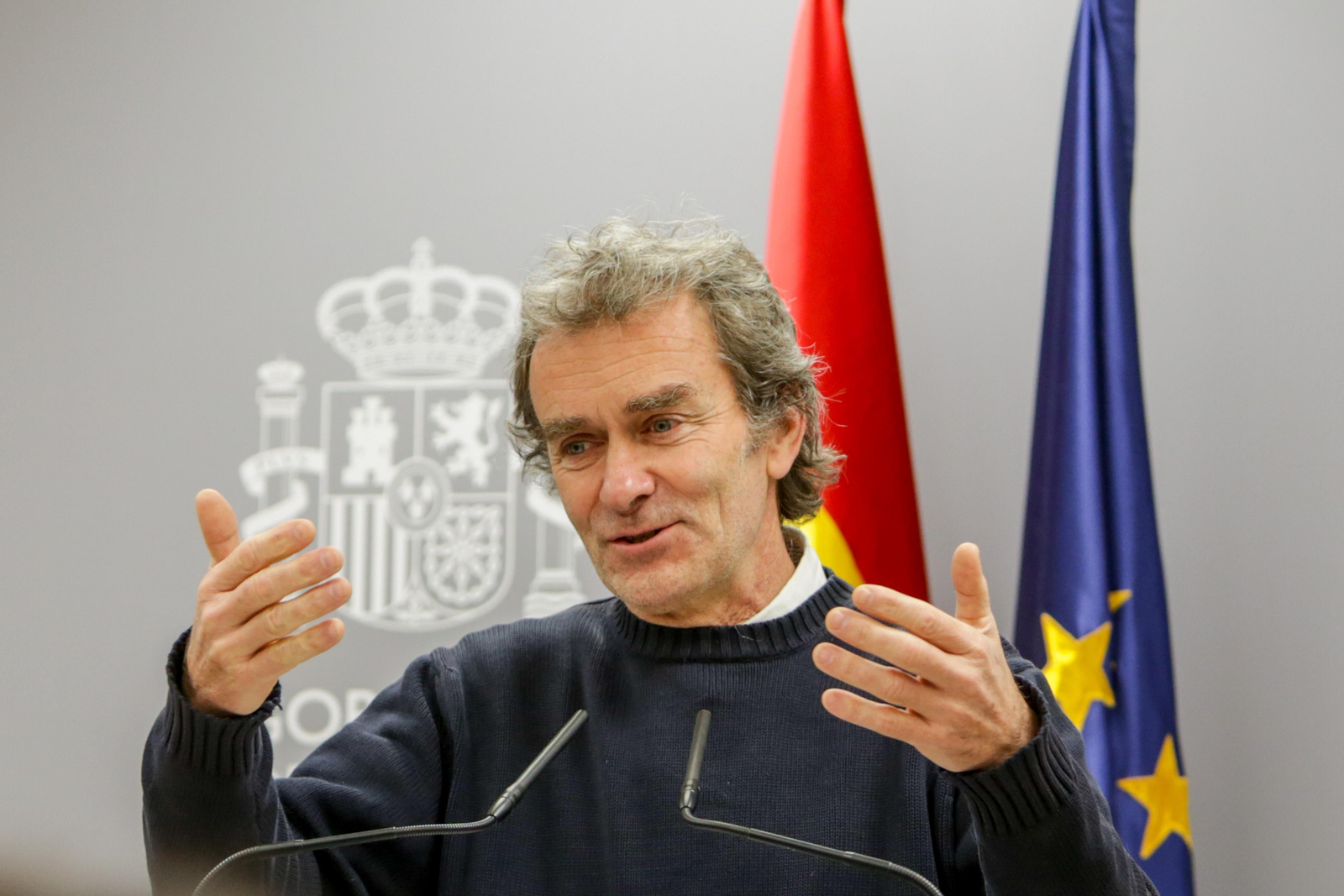 El director del Centro de Coordinación de Alertas y Emergencias Sanitarias (Ccaes), Fernando Simón