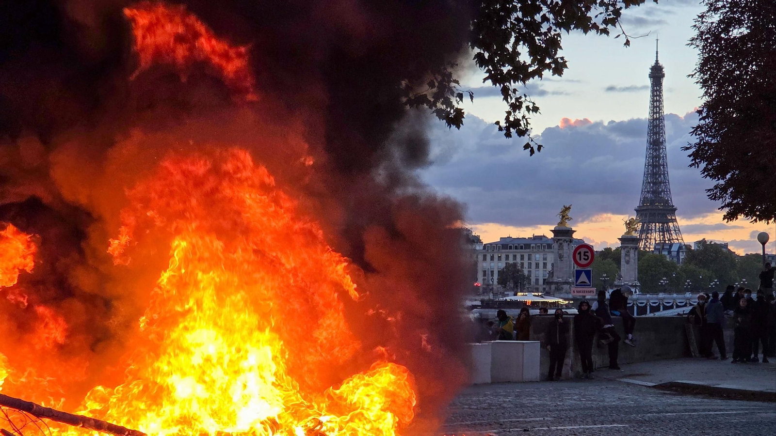 Protestas en París, Francia
