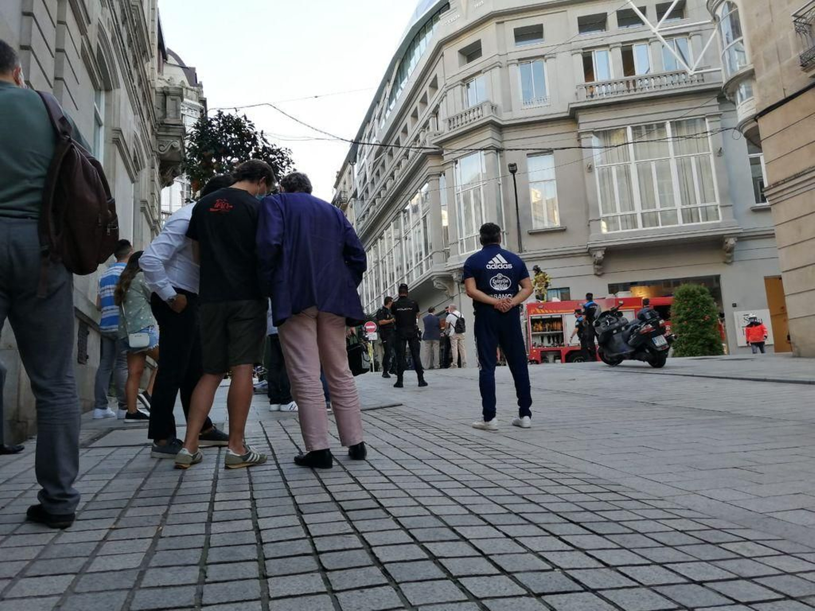 Un incendio se desata en la sede del Celta // Vicente Alonso