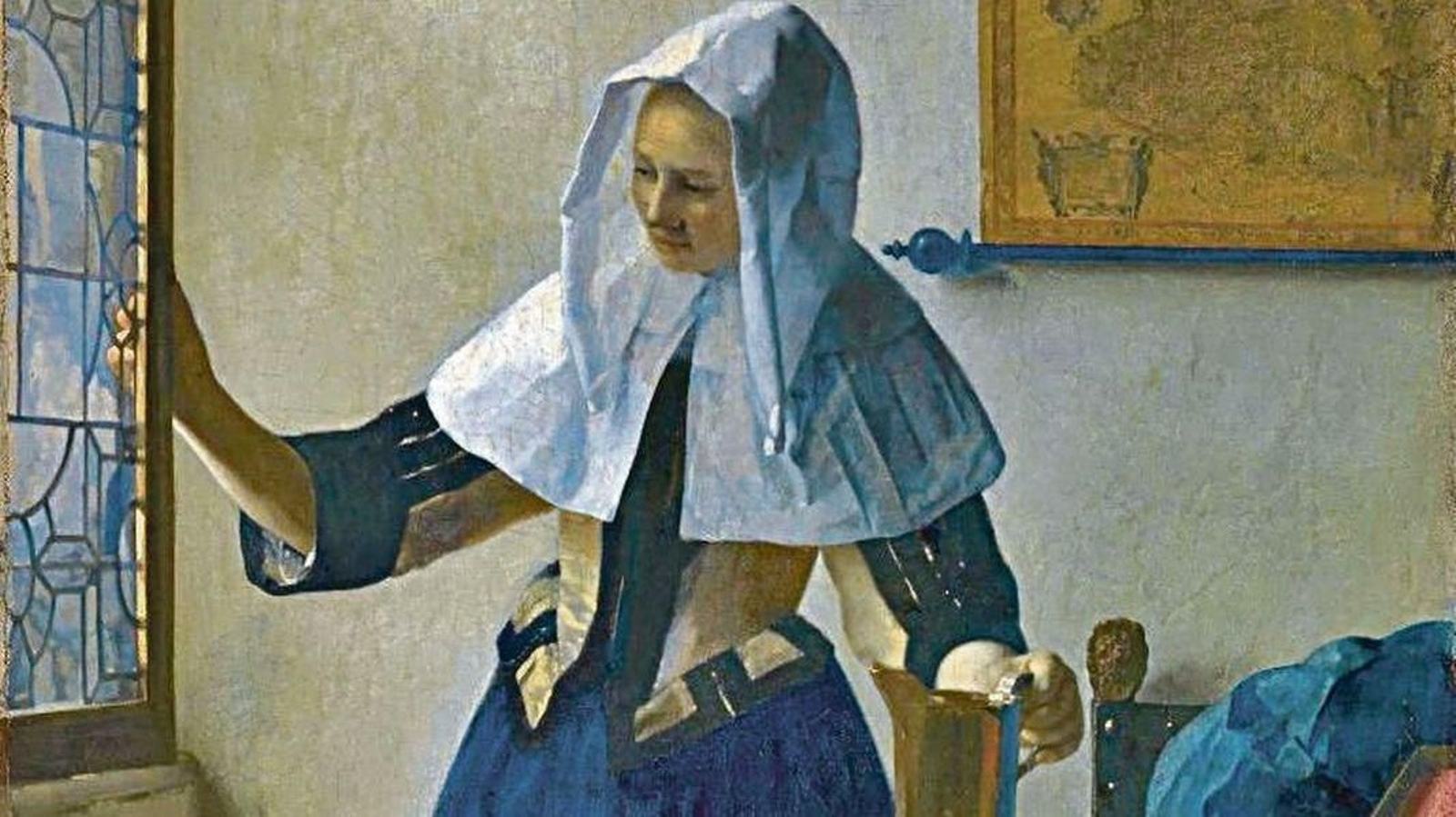 Joven con la Jarra. Johannes Vermeer. 1660-1962.