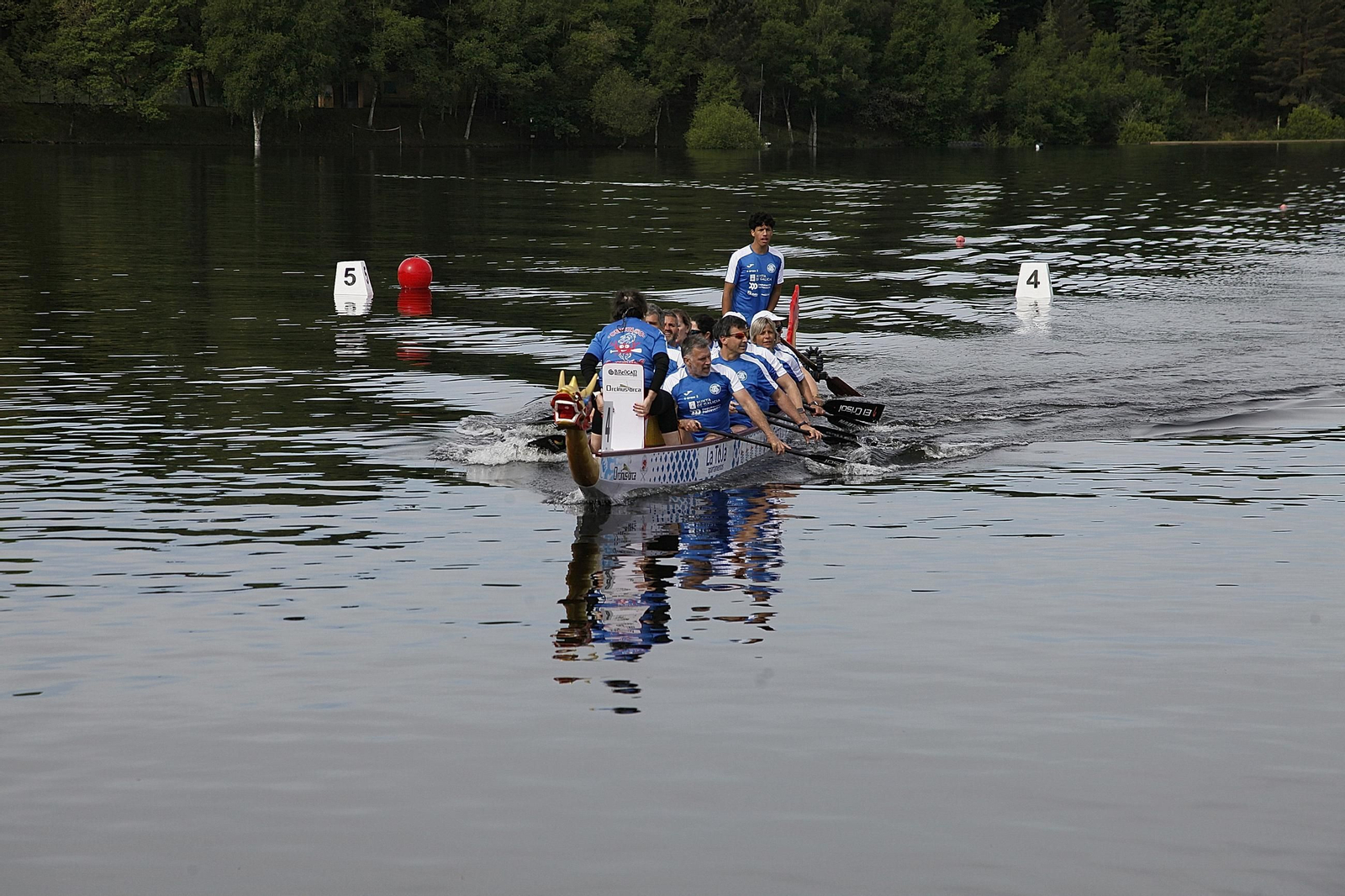 Galería | O Corgo recibe el autonómico de barco dragón