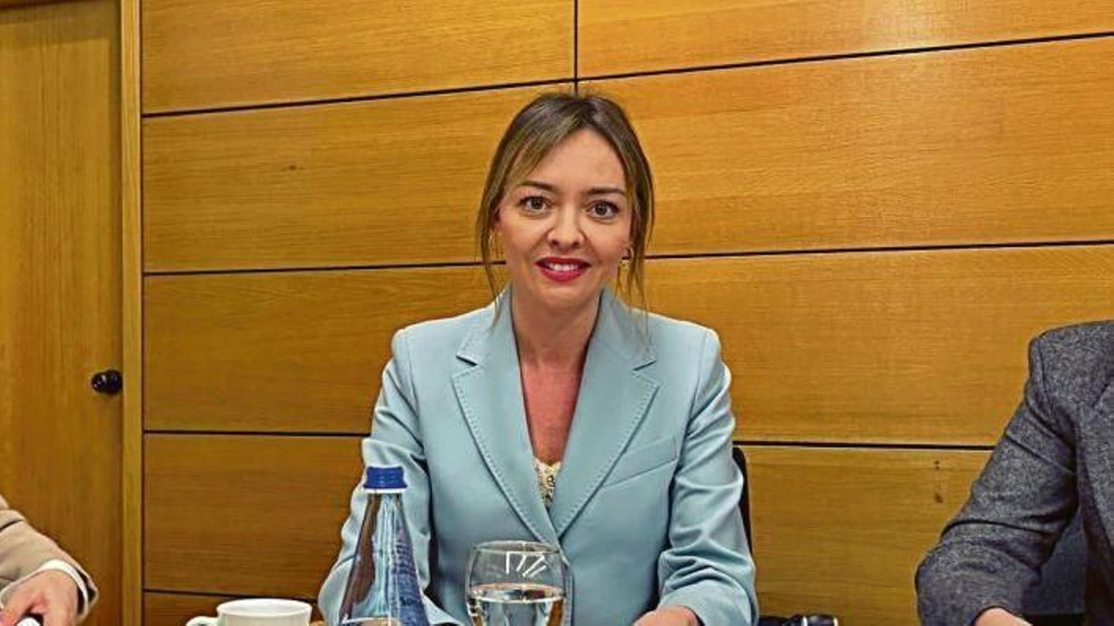 Fabiola García en el Consejo Territorial de Servicios Sociales.