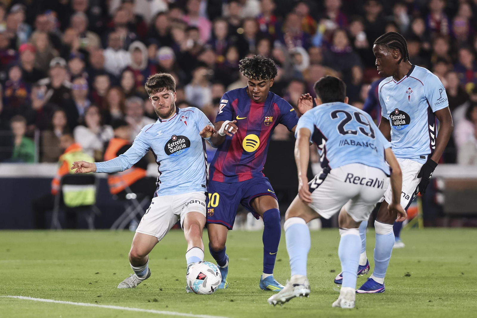 Galería | El partido entre Barcelona y Celta, en imágenes