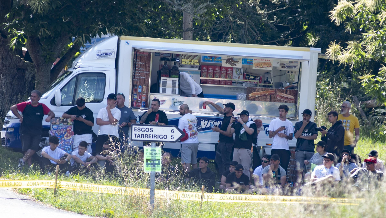 El público disfrutando de una edición más del Rally de Ourense.