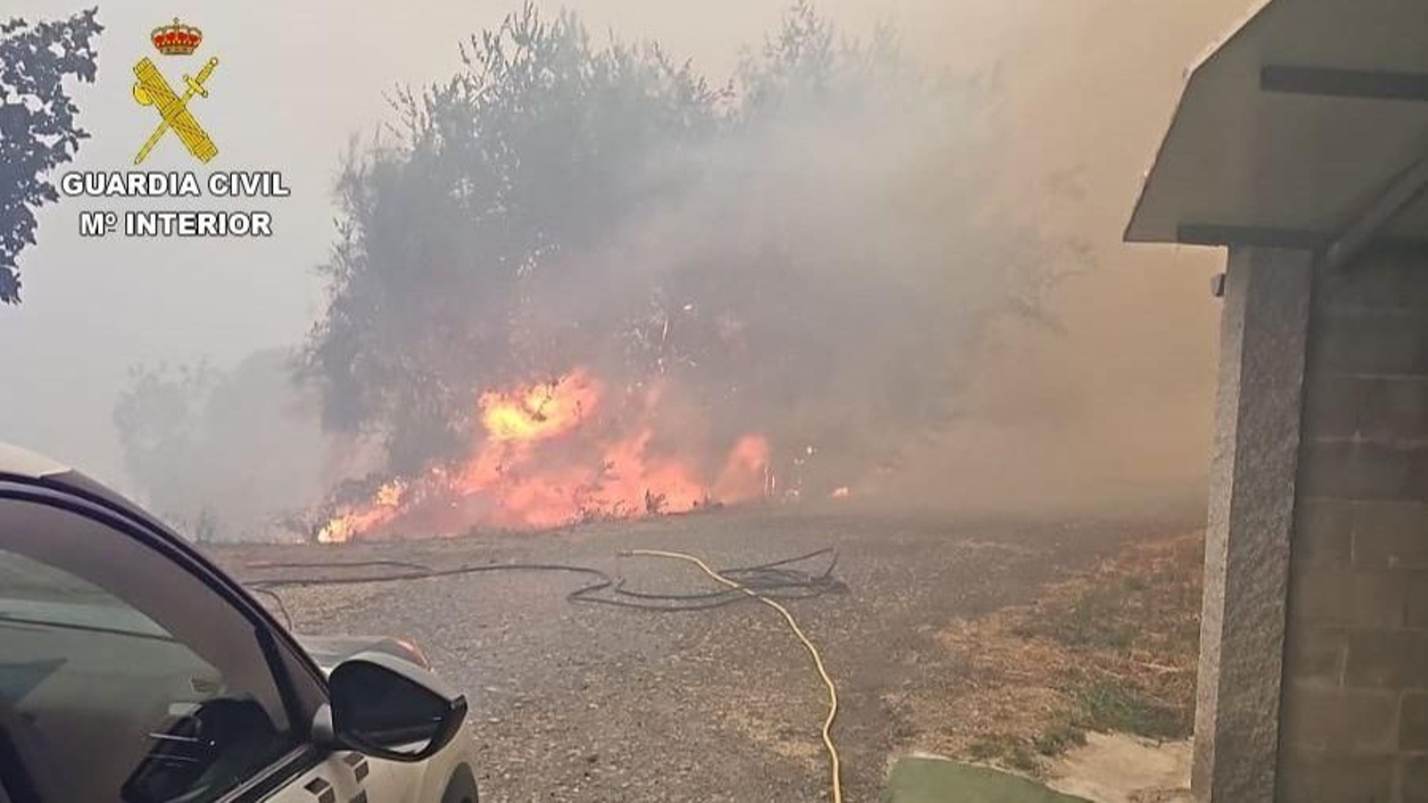 Incendio As Neves.