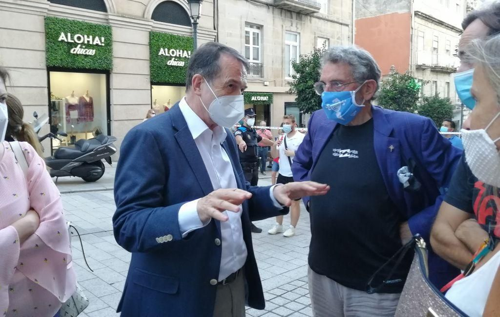 Un incendio se desata en la sede del Celta 99