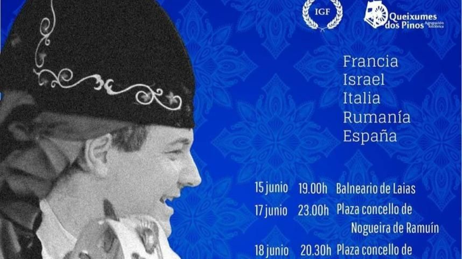 Cartel actividad Queixume dos Pinos.