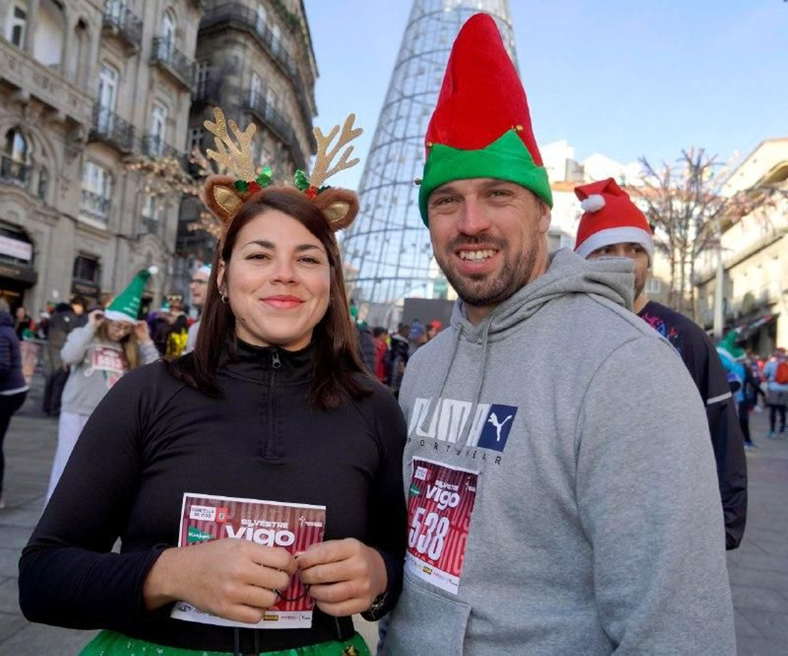 Galería | Disfraces y atletismo en la San Silvestre de Vigo 2025