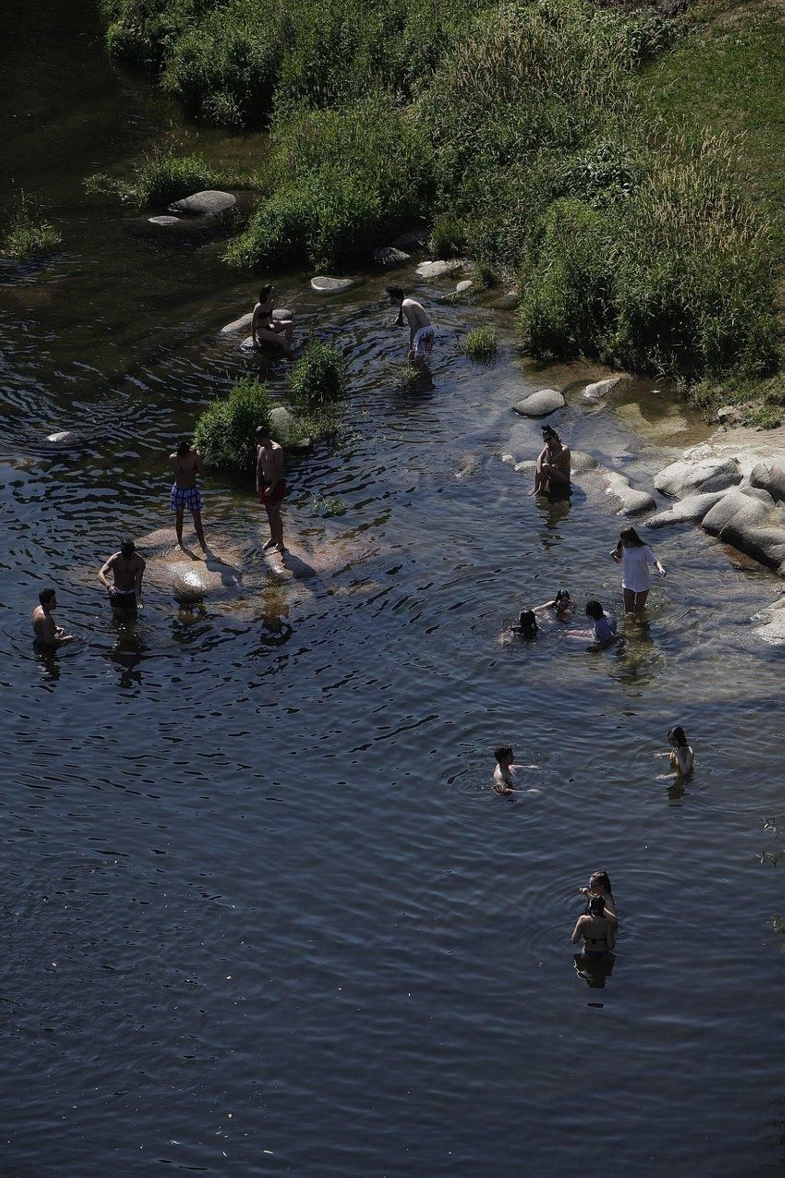 Ourense supera los 38 grados en un día en el que de nuevo marca la máxima gallega // Miguel Ángel