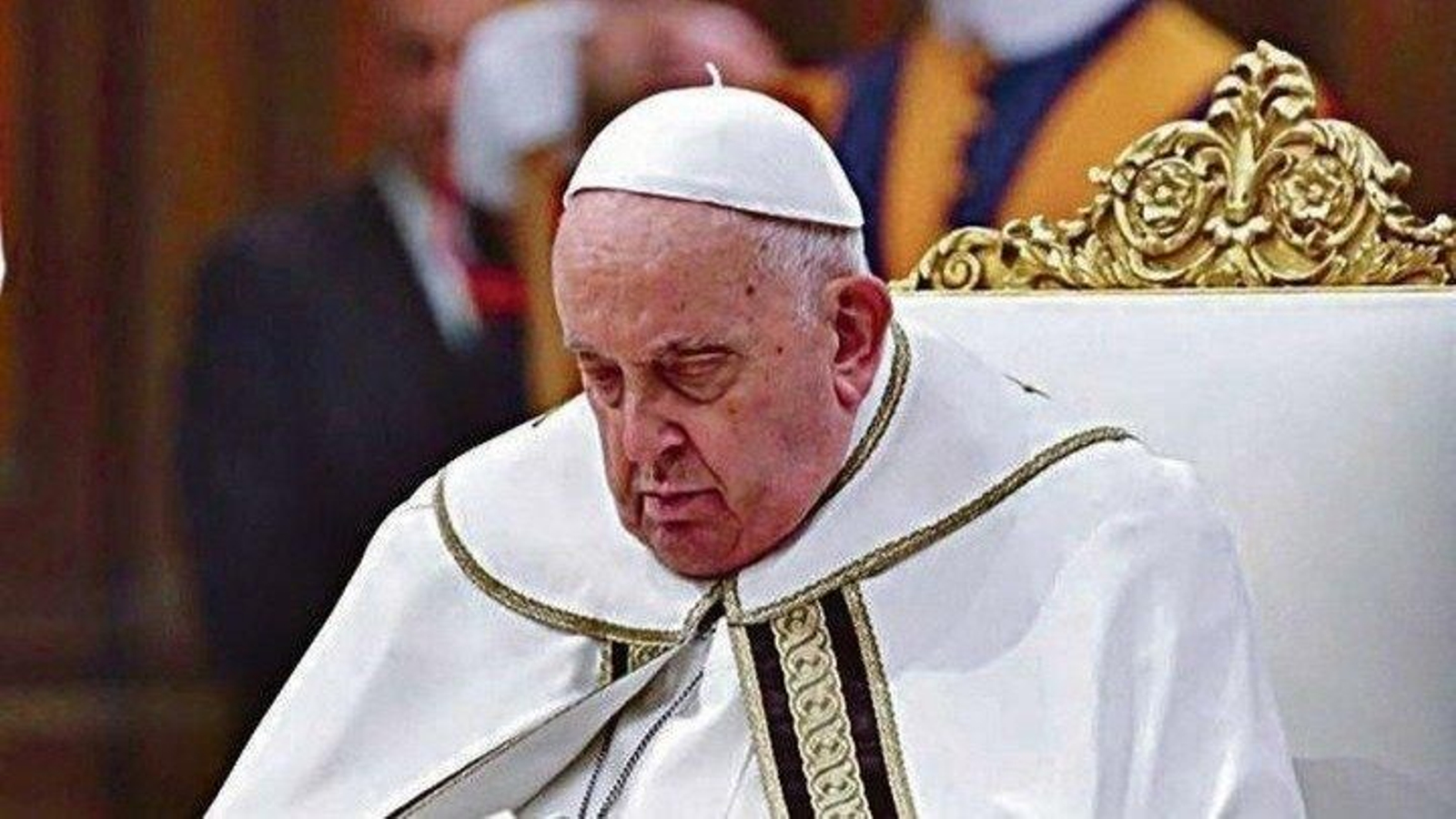 El papa Francisco en el Vaticano.