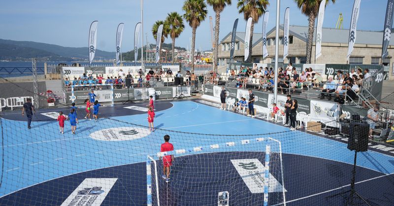 Copa 5x5 de Balonmán na Rúa – piłka ręczna wychodzi na ulice