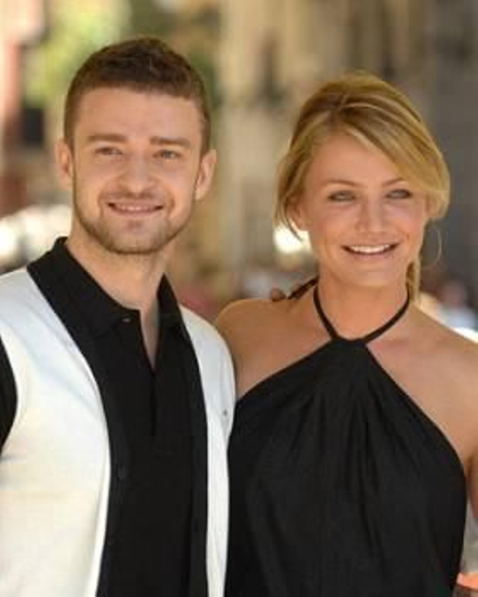 La pareja en sus buenos tiempos.