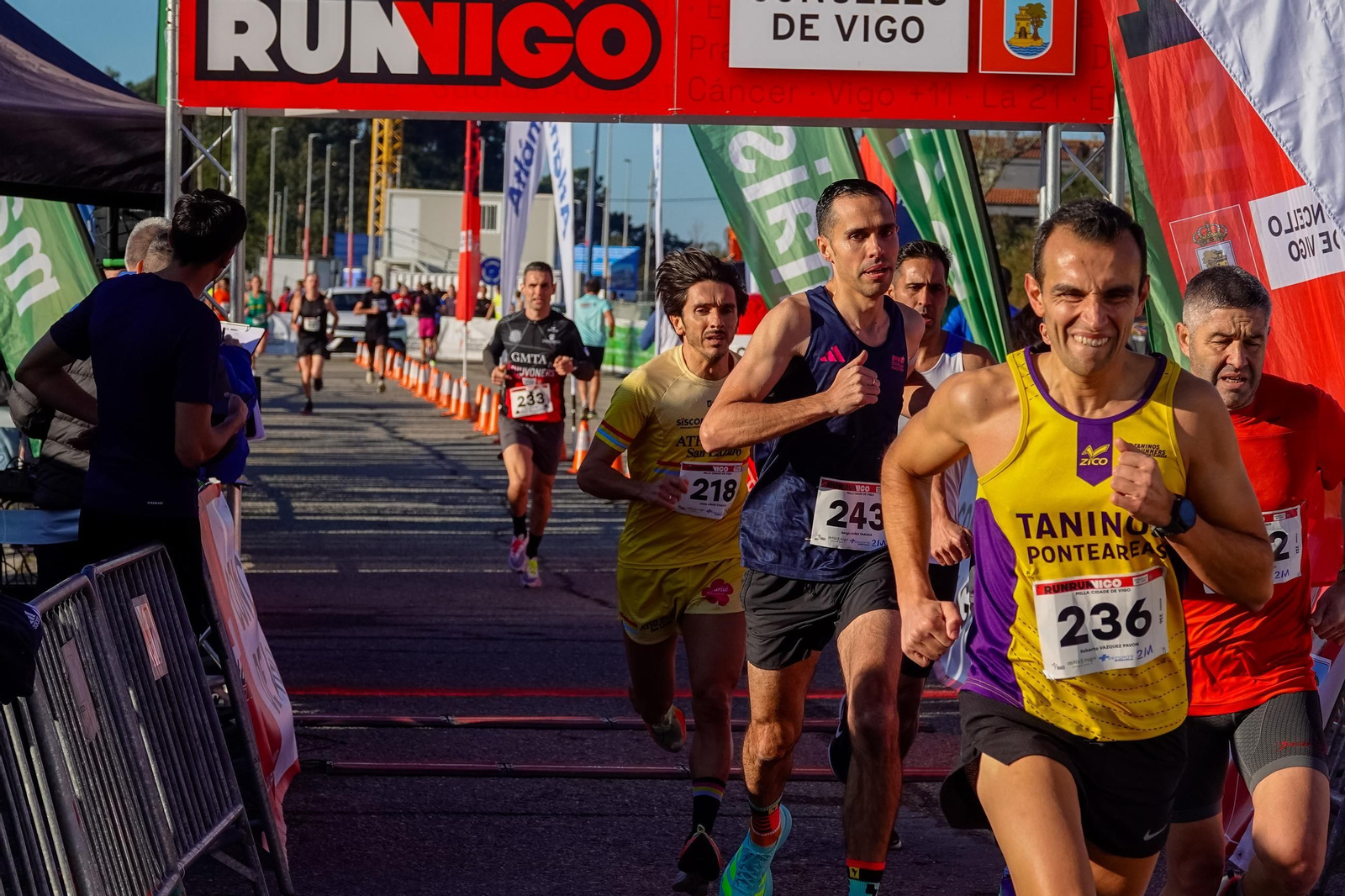 Galería | Pequeños y grandes disfrutan la Milla Cidade de Vigo con +Deporte Atlántico