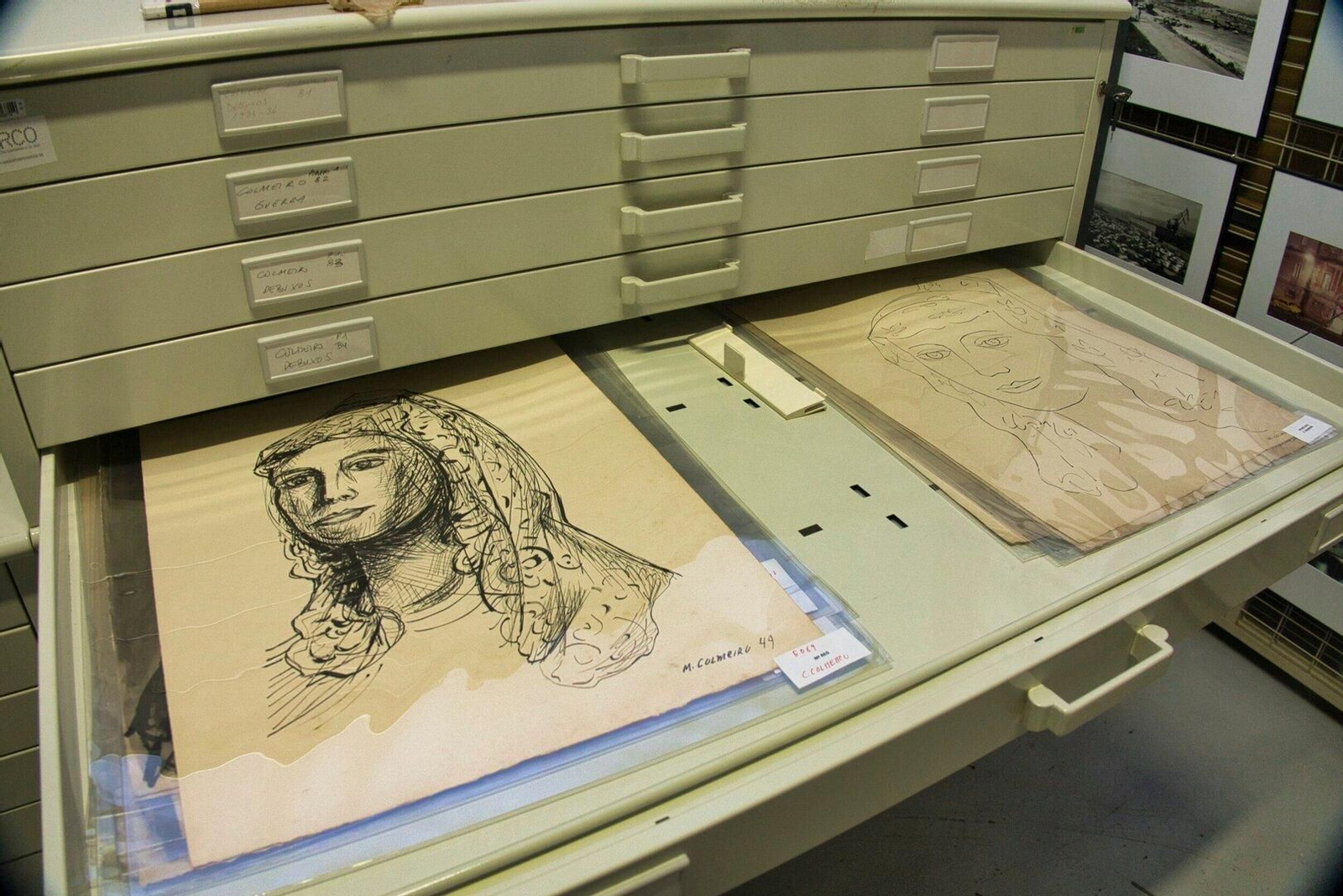 Colección de fondos pictóricos del Marco.