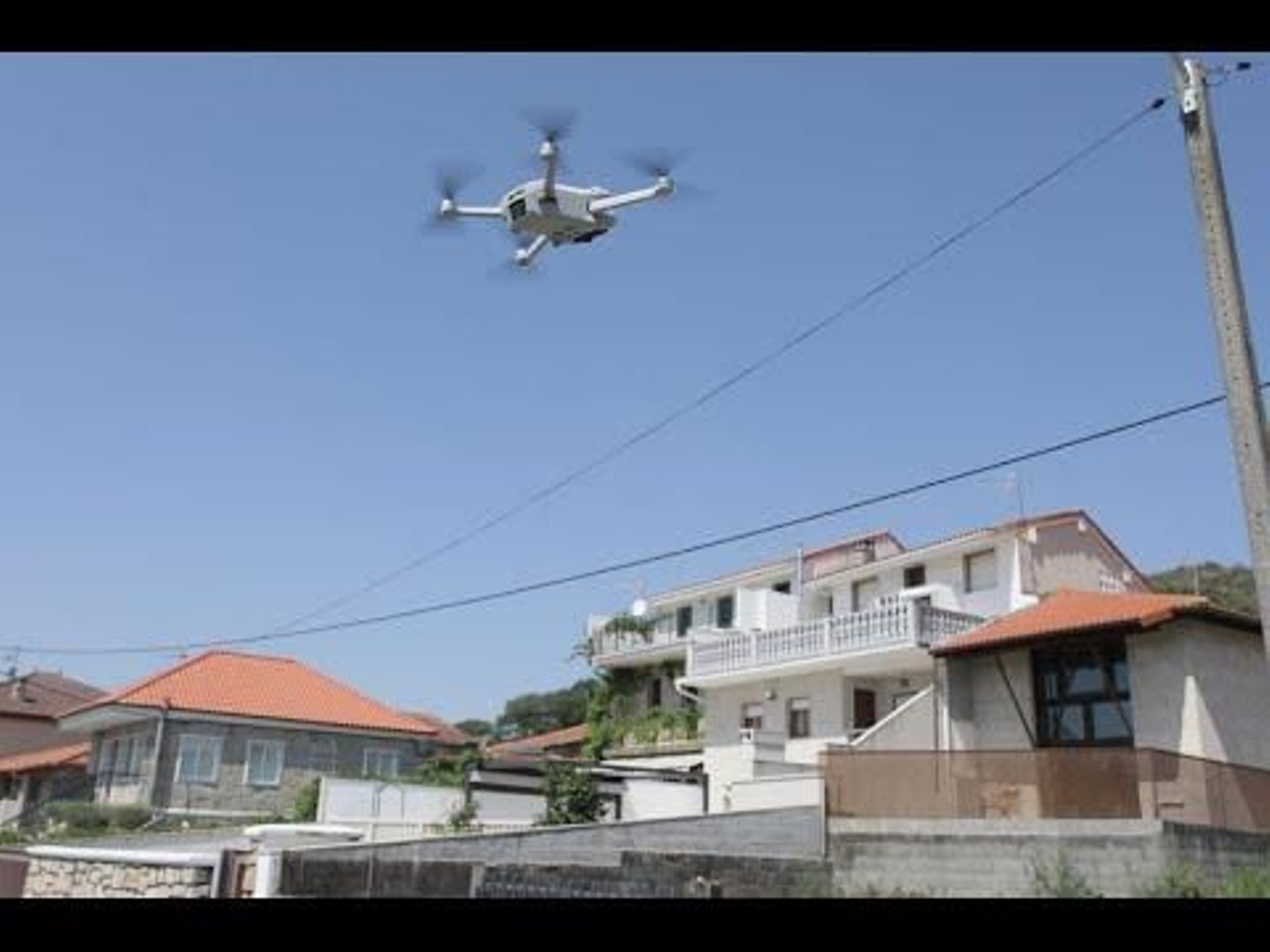 Drones para evitar el despilfarro de agua en Vilar de Barrio