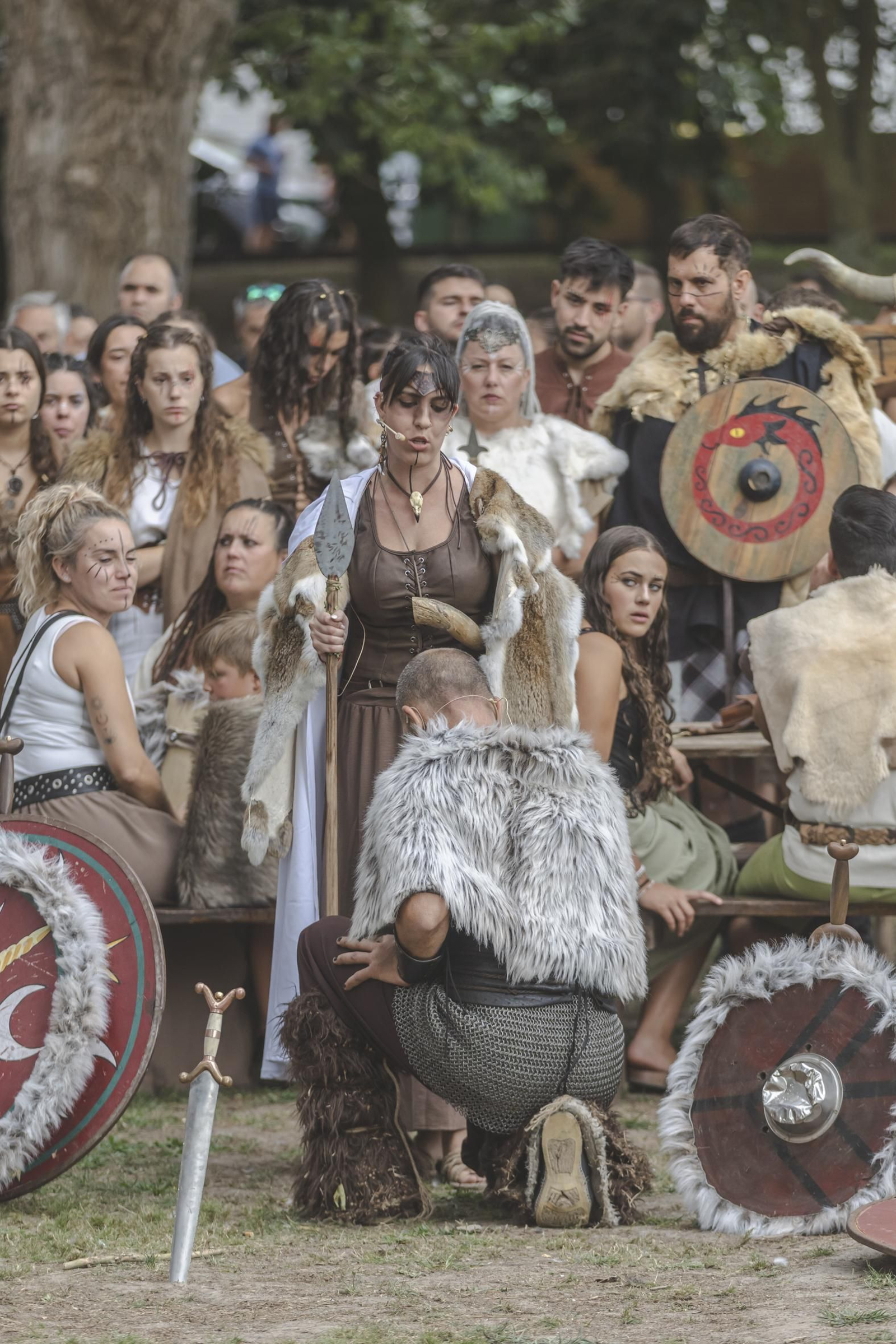 Galería | Los romanos cruzan el Lethes: Xinzo pone fin al Esquecemento, un evento con cifras récord