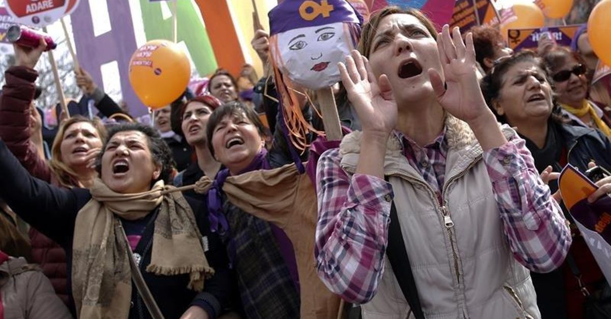 La crónica gráfica del Día de la Mujer alrededor del mundo