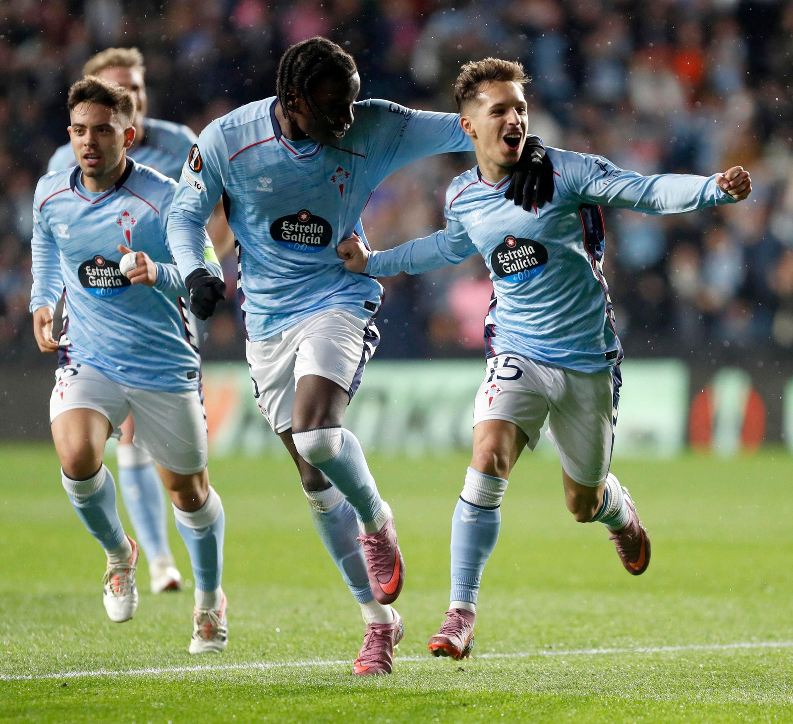 Galería | Noche grande de Europa League en Balaídos entre Celta y Bolonia