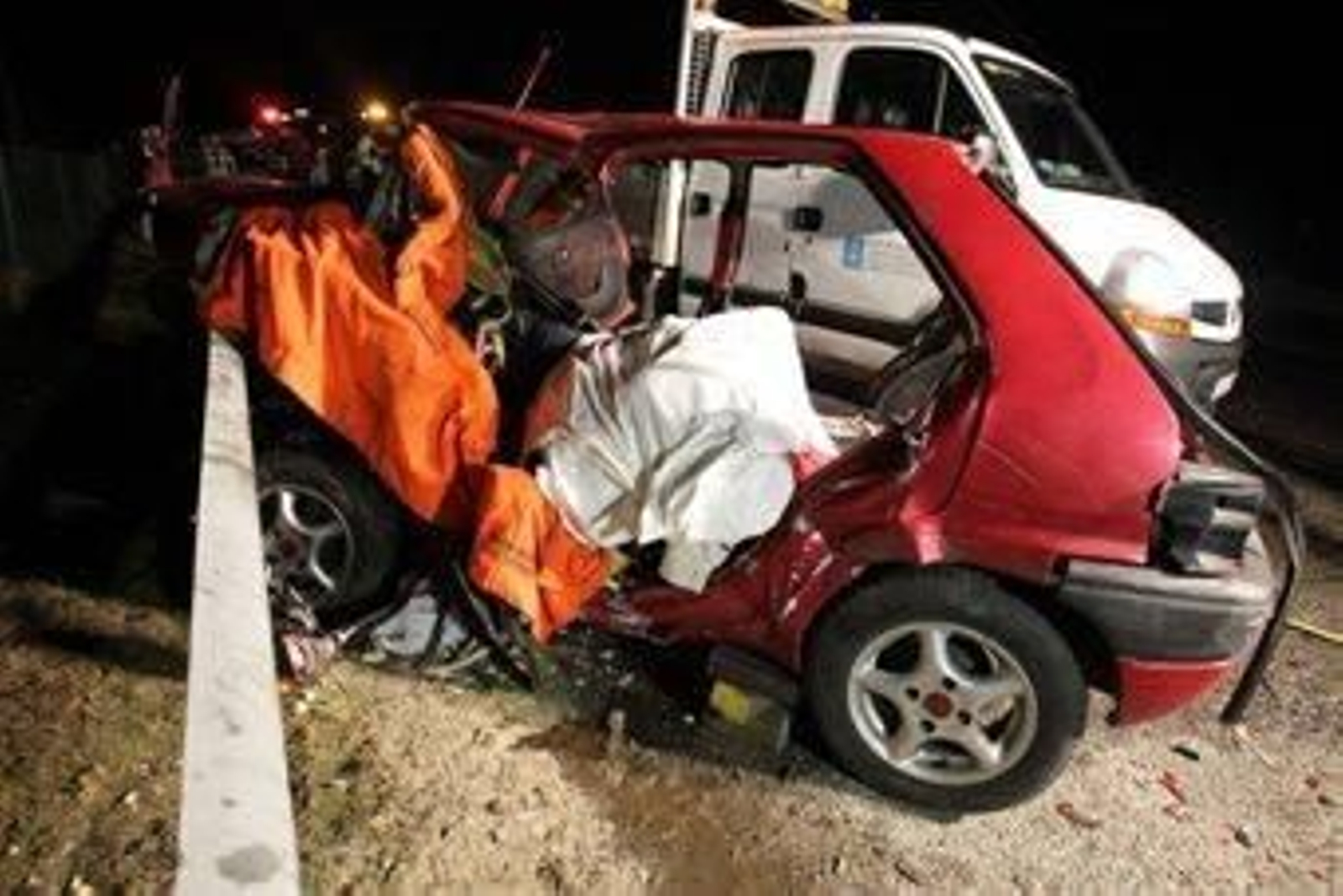 Foto del siniestro de Salvaterra. (Foto: Alberte.)