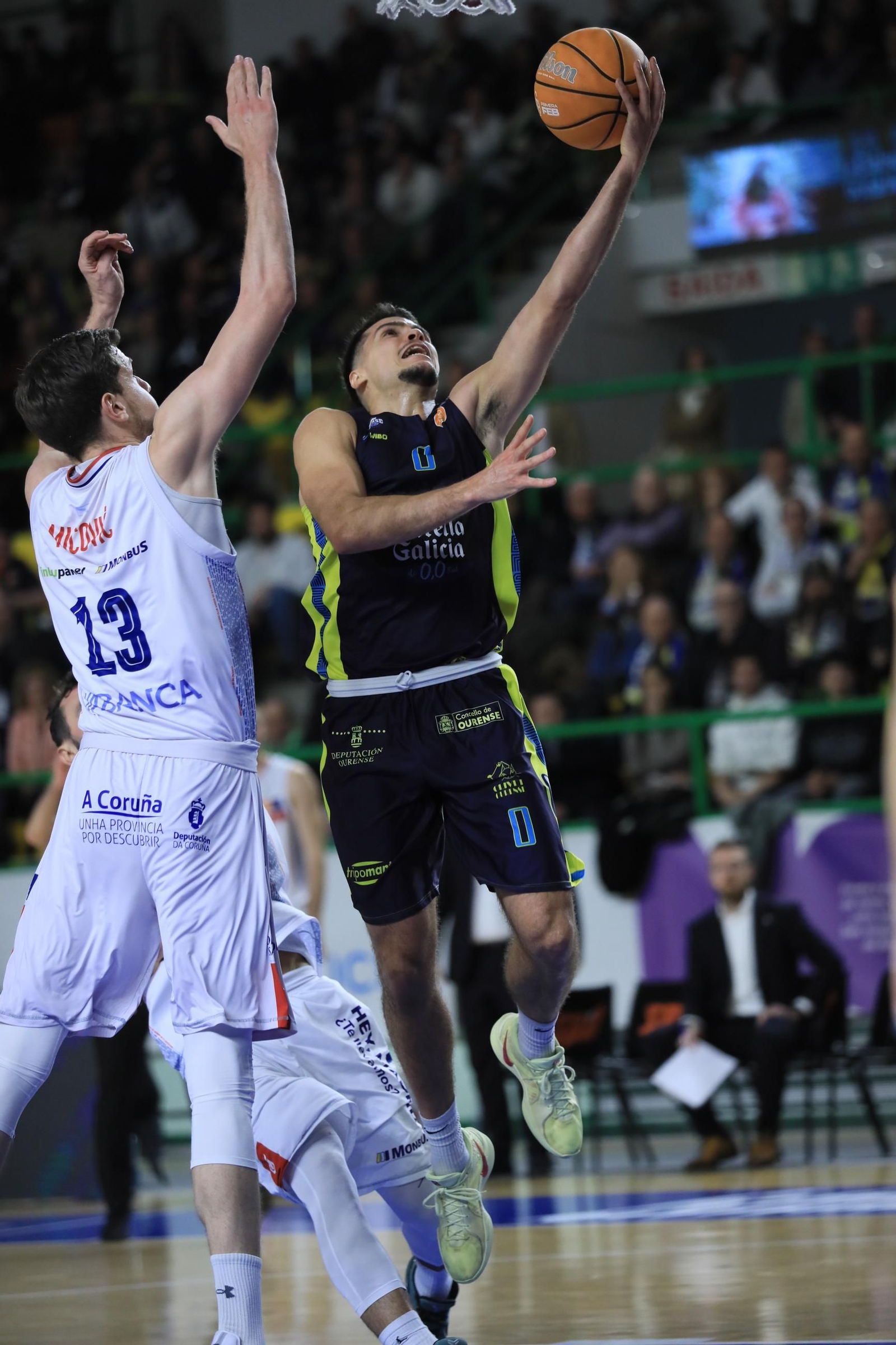 Galería | El Pazo, a reventar para el derbi COB-Obradoiro