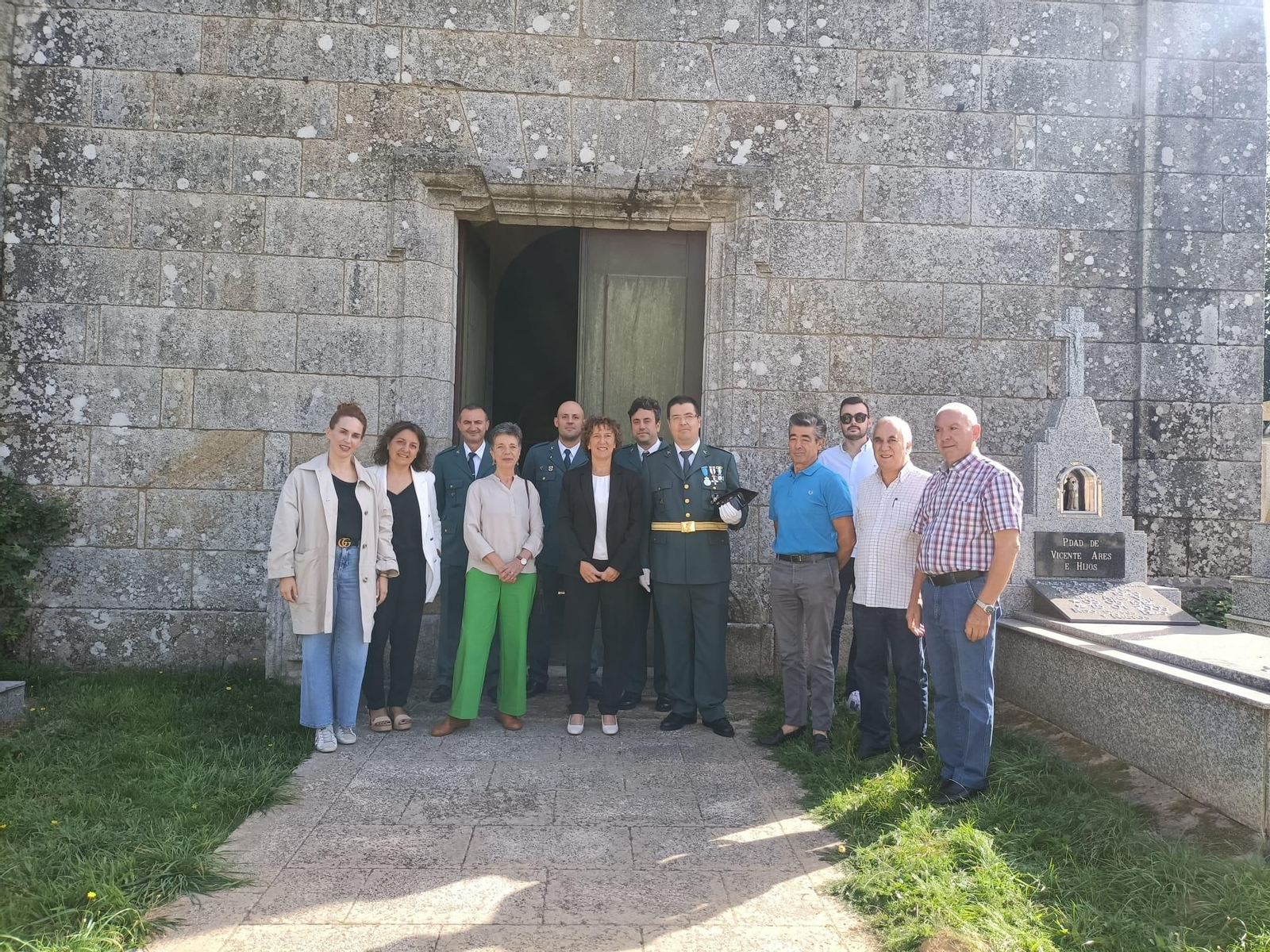 Celebración en el concello de Riós.