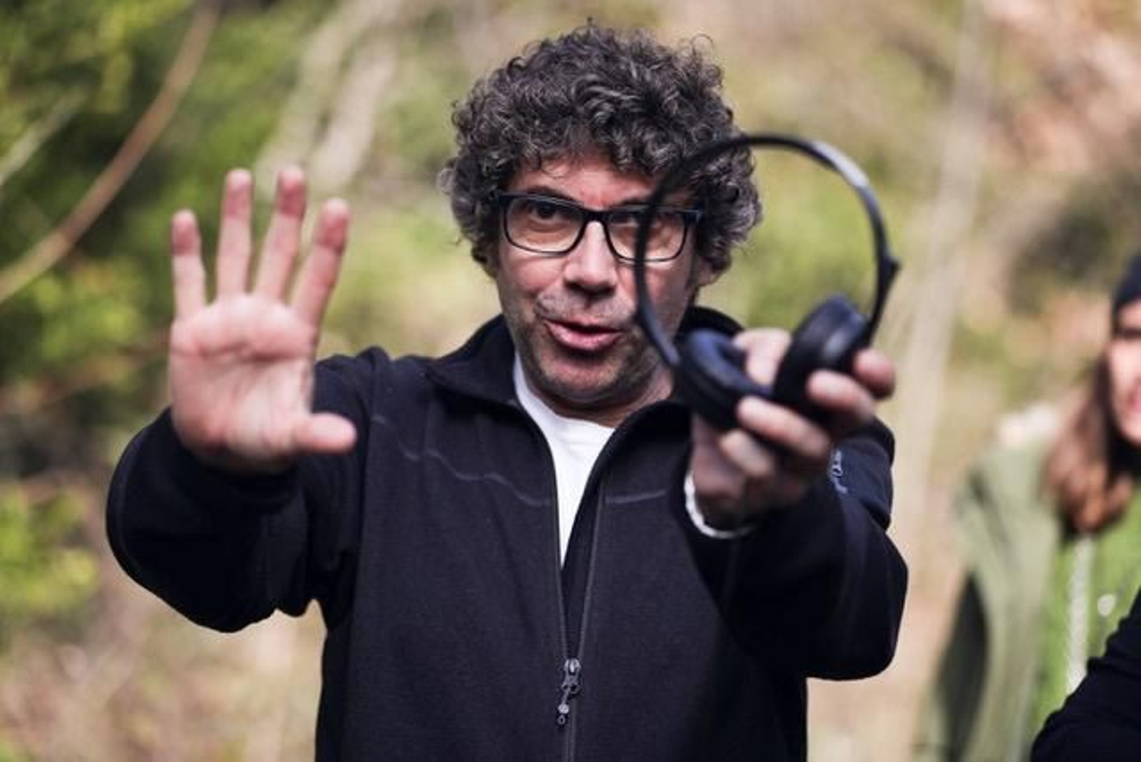 Norberto López, durante la primera parte del rodaje, antes de la crisis sanitaria (ESTEBAN DE LA IGLESIA)