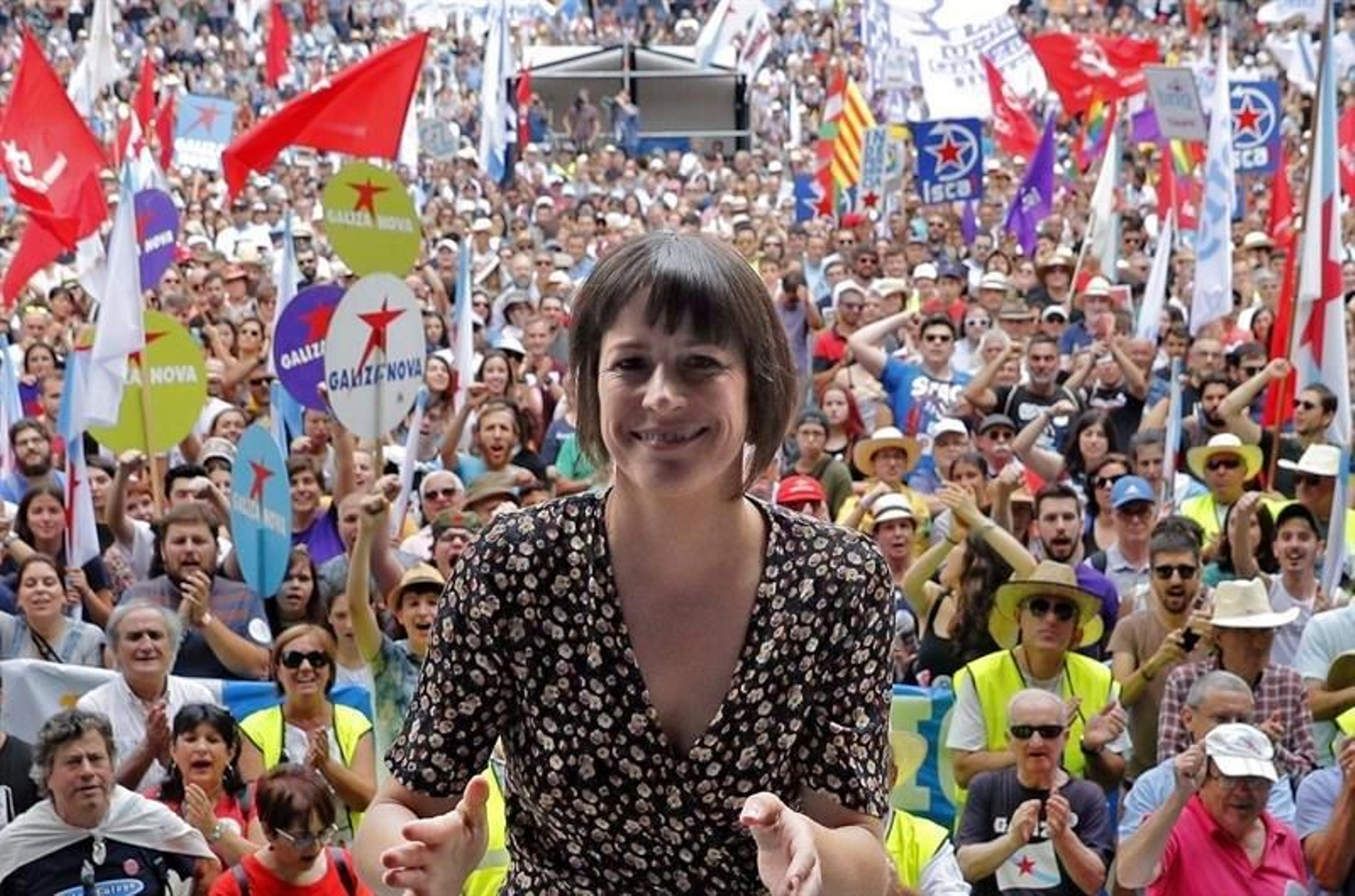 La portavoz del BNG, Ana Pontón