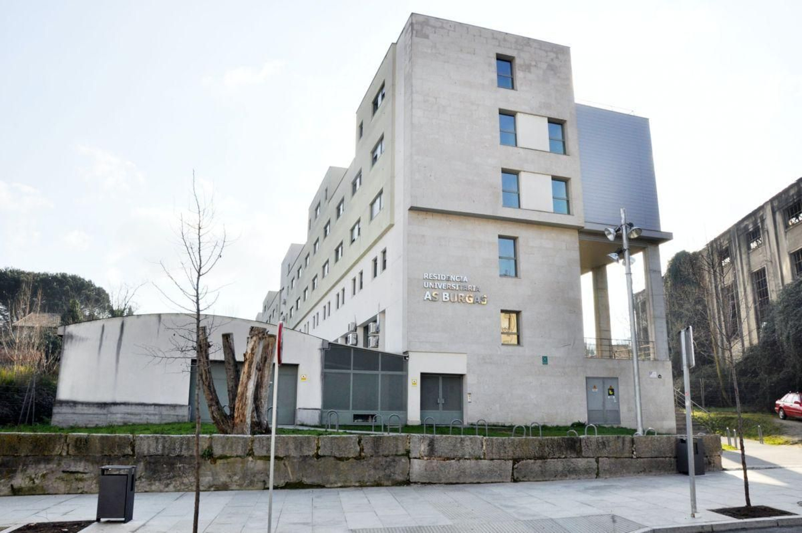 Imagen de la residencia de As Burgas, en As Lagoas.