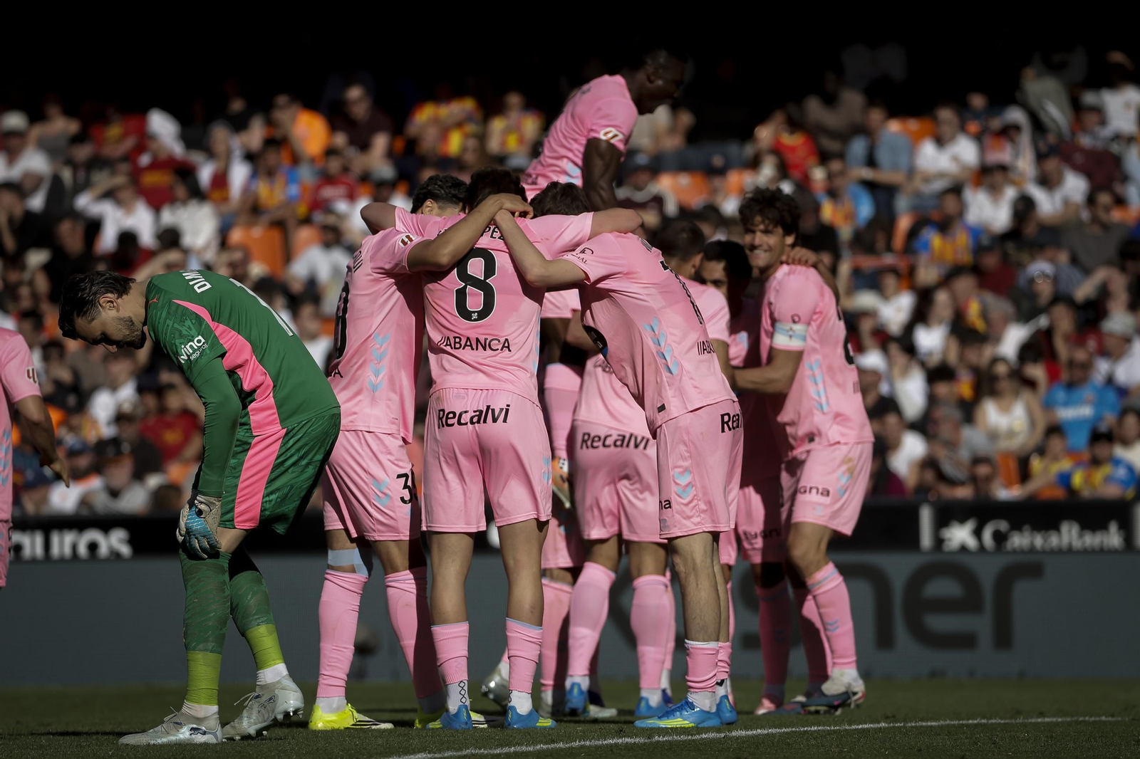 Galería | El Celta firma la victoria en Mestalla