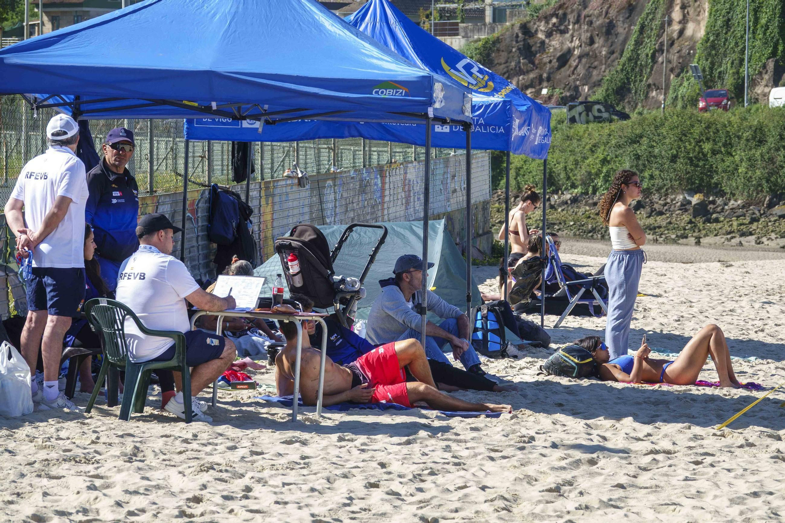 Galería | La liga de voley playa vive su última jornada en Samil