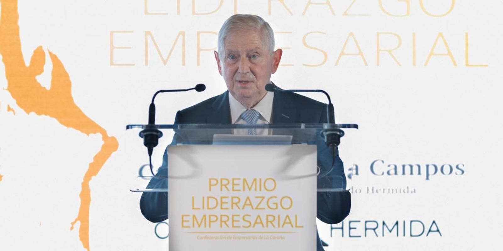 Cándido Hermida durante su intervención