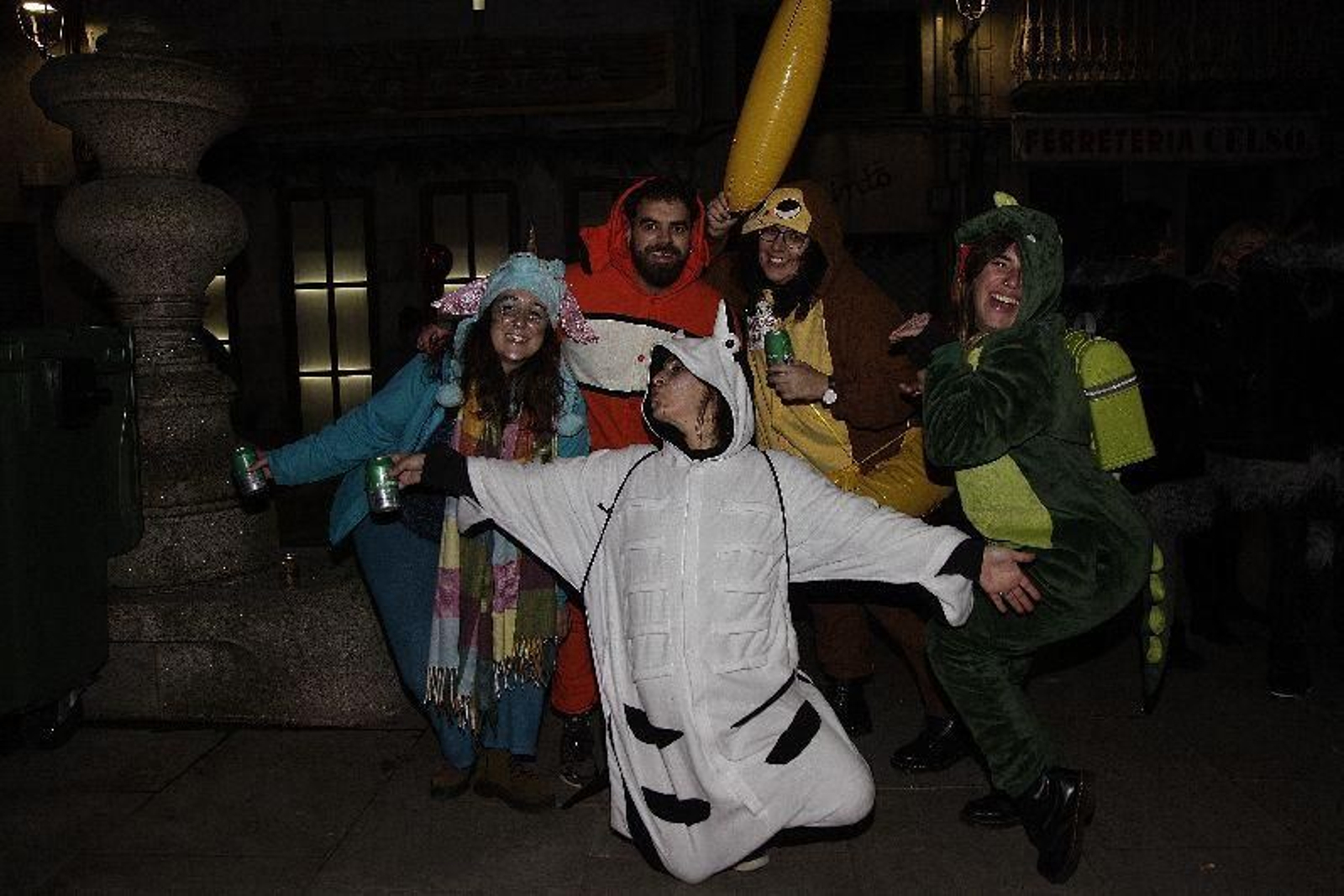 Ambiente de Entroido en Xinzo de Limia