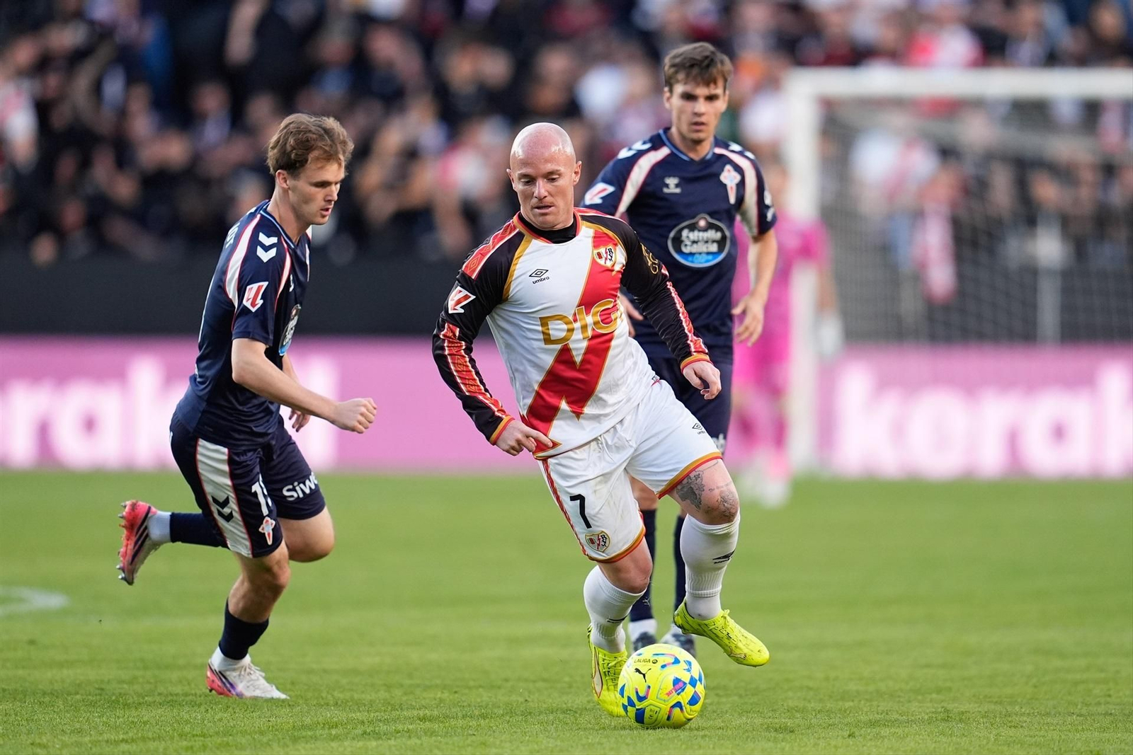 Galería | El Rayo Vallecano - Celta, en imágenes