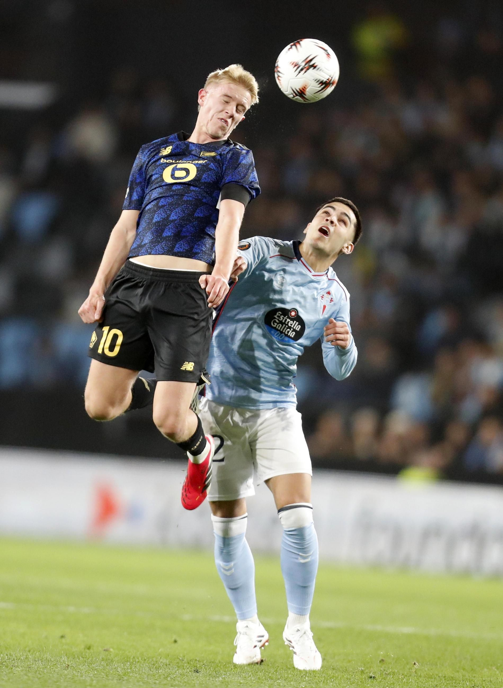 Galería | El Celta recibe al Lille en Balaídos