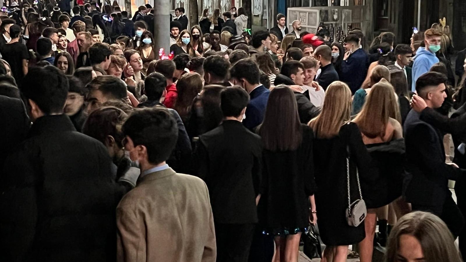 Aglomeraciones de Fin de Año.