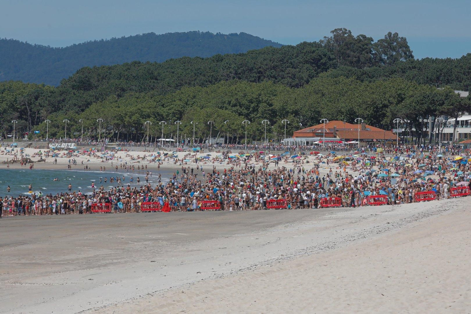 Exhibición flota Dédalo 24 en Samil.